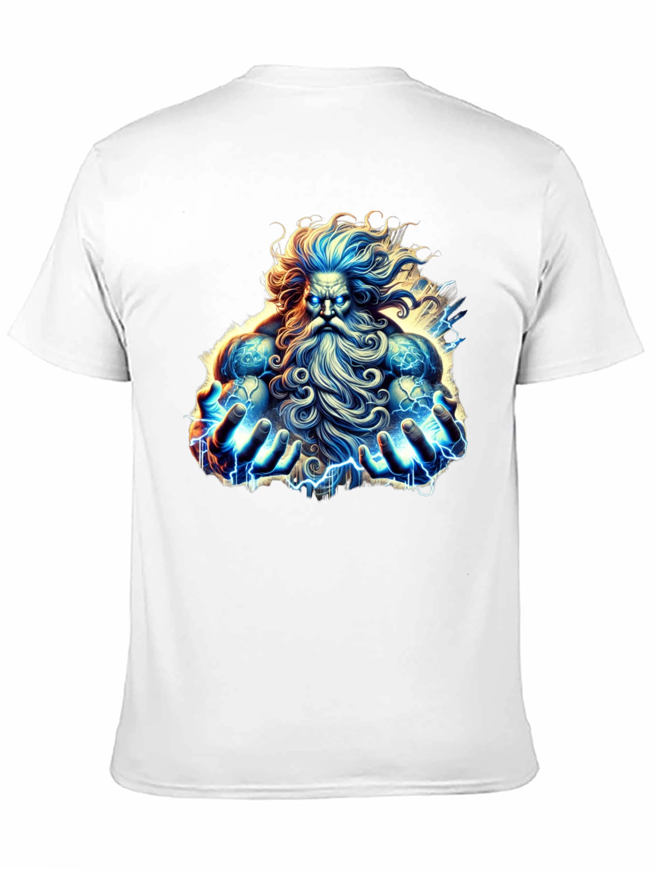 Mythical God Graphic Tee - Black