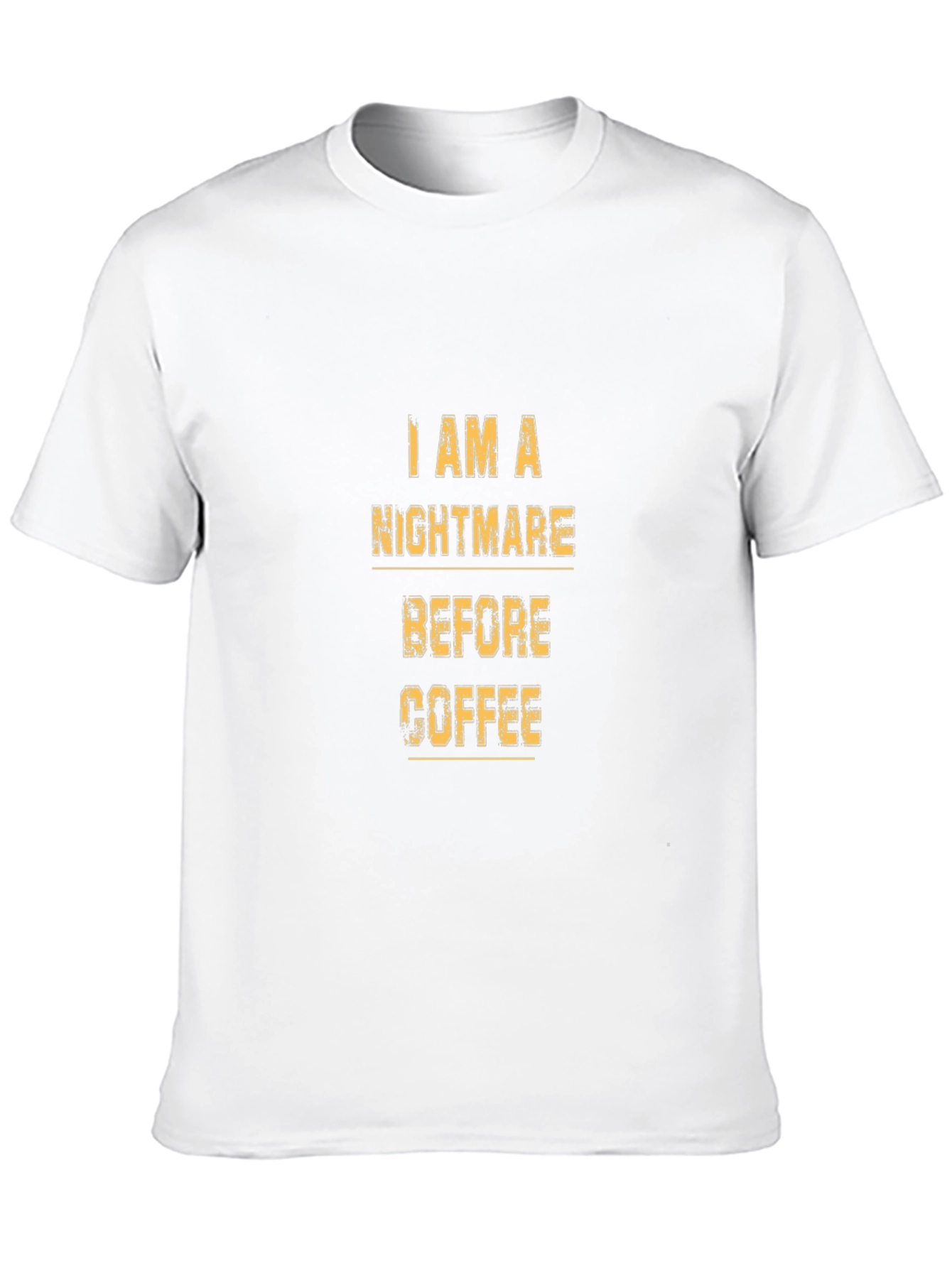 Nightmare Before Coffee Black T-Shirt
