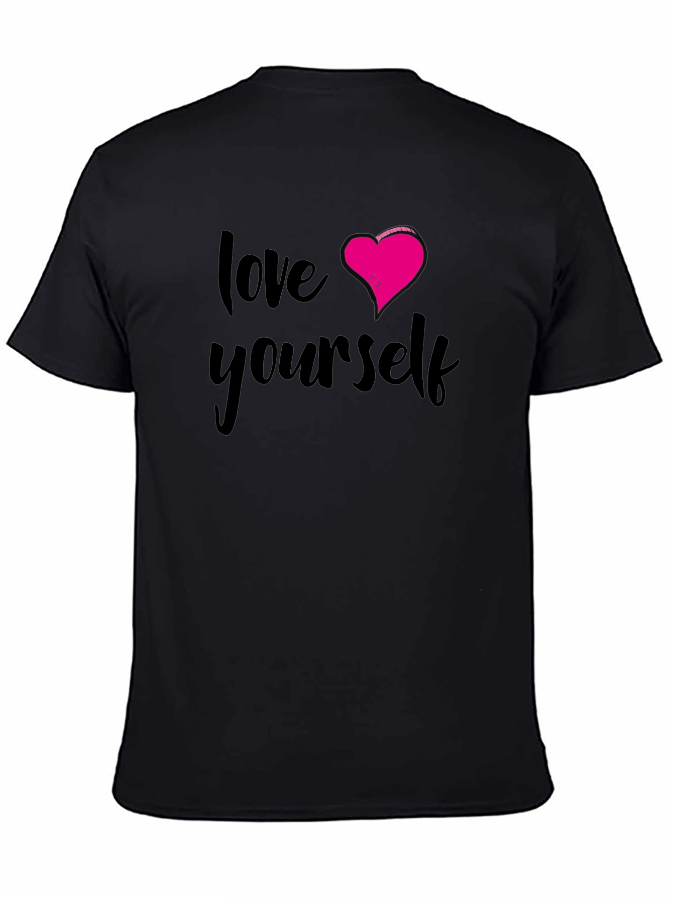 Love Yourself Heart Graphic T-Shirt
