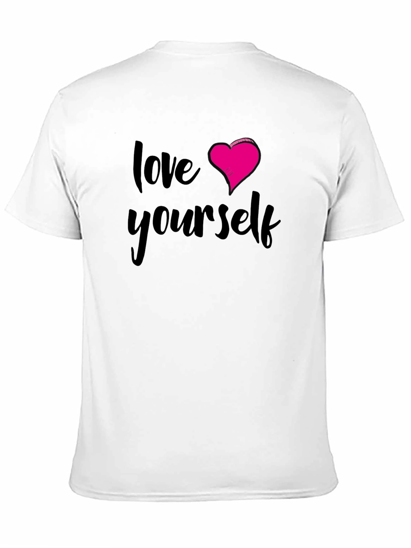 Love Yourself Heart Graphic T-Shirt