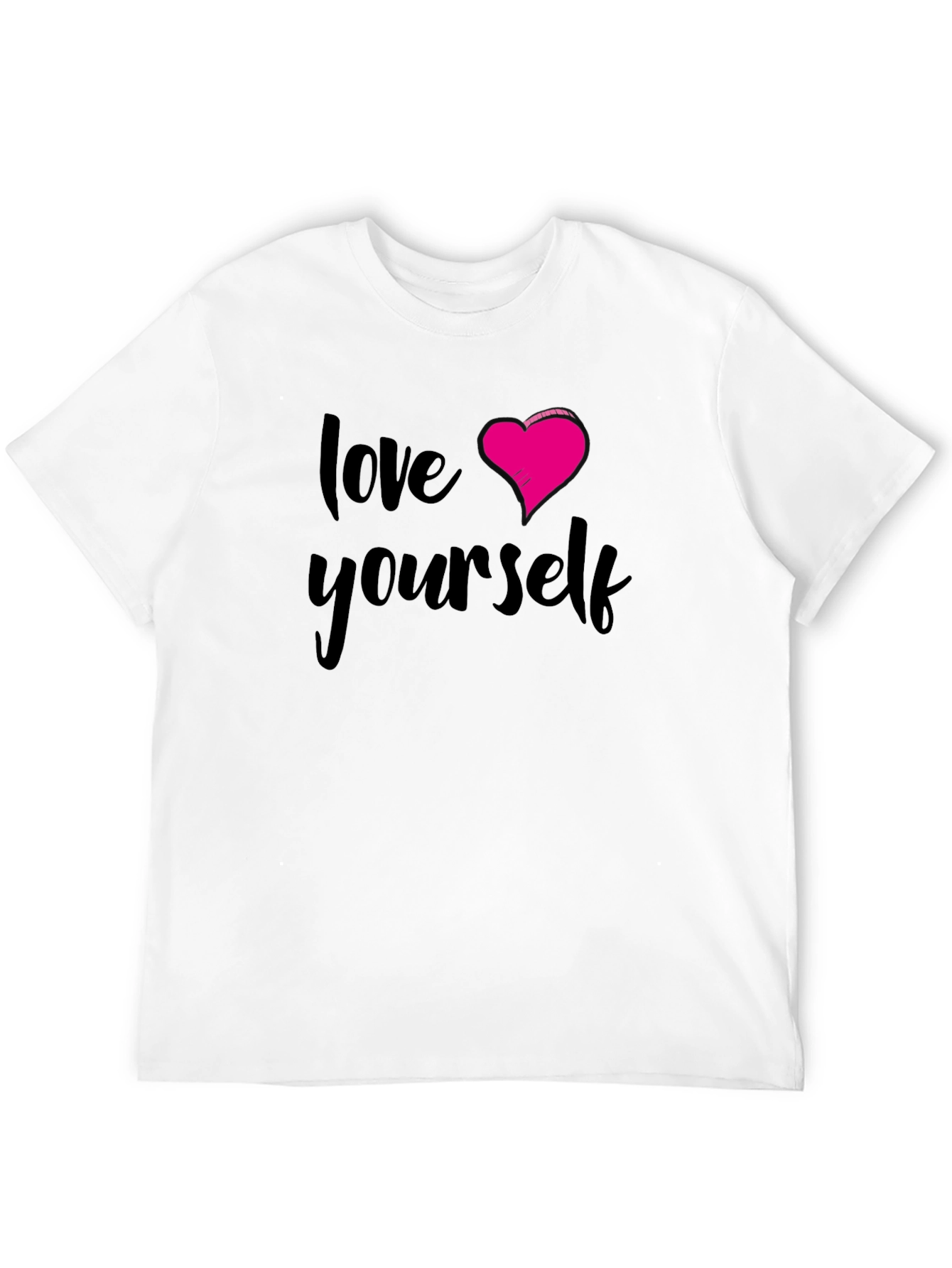 Love Yourself Heart Graphic T-Shirt