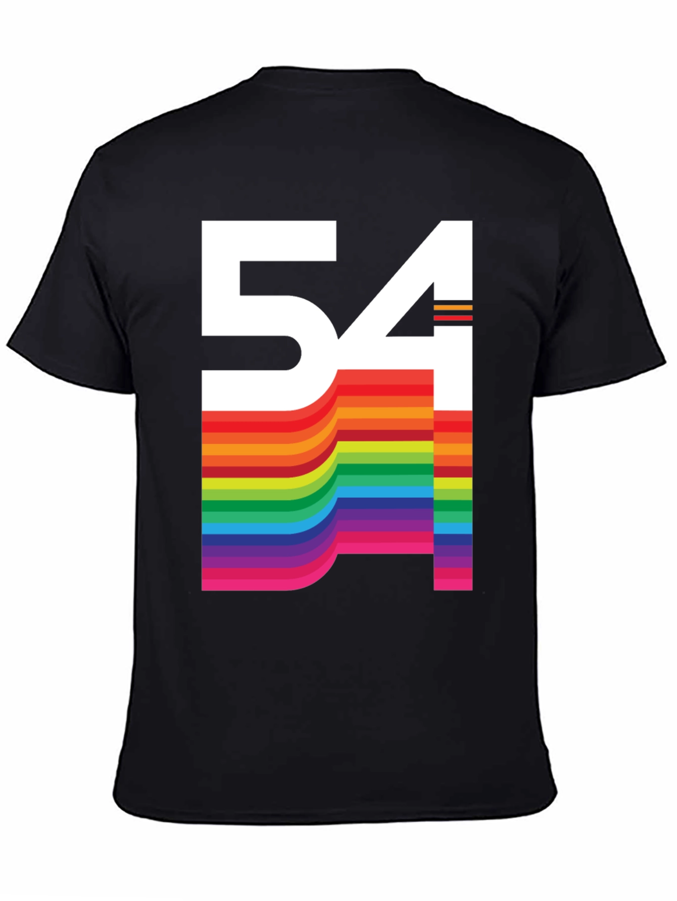 Retro Rainbow 54 Graphic Tee