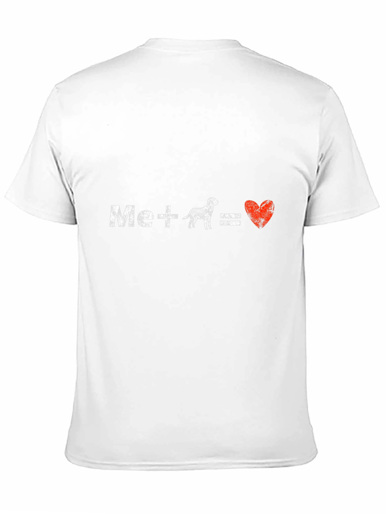 Me Plus Dog Equals Love Graphic Tee