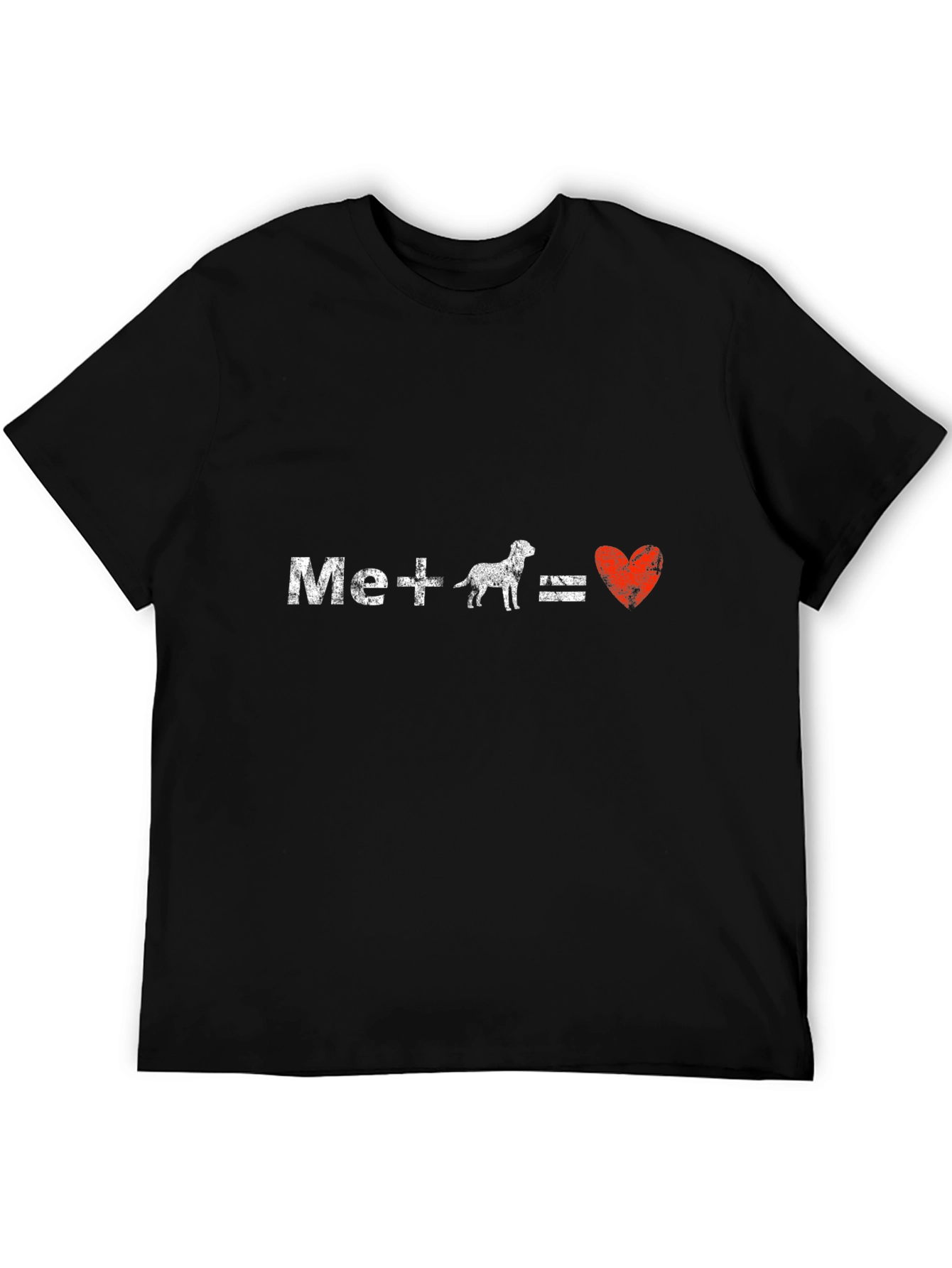 Me Plus Dog Equals Love Graphic Tee
