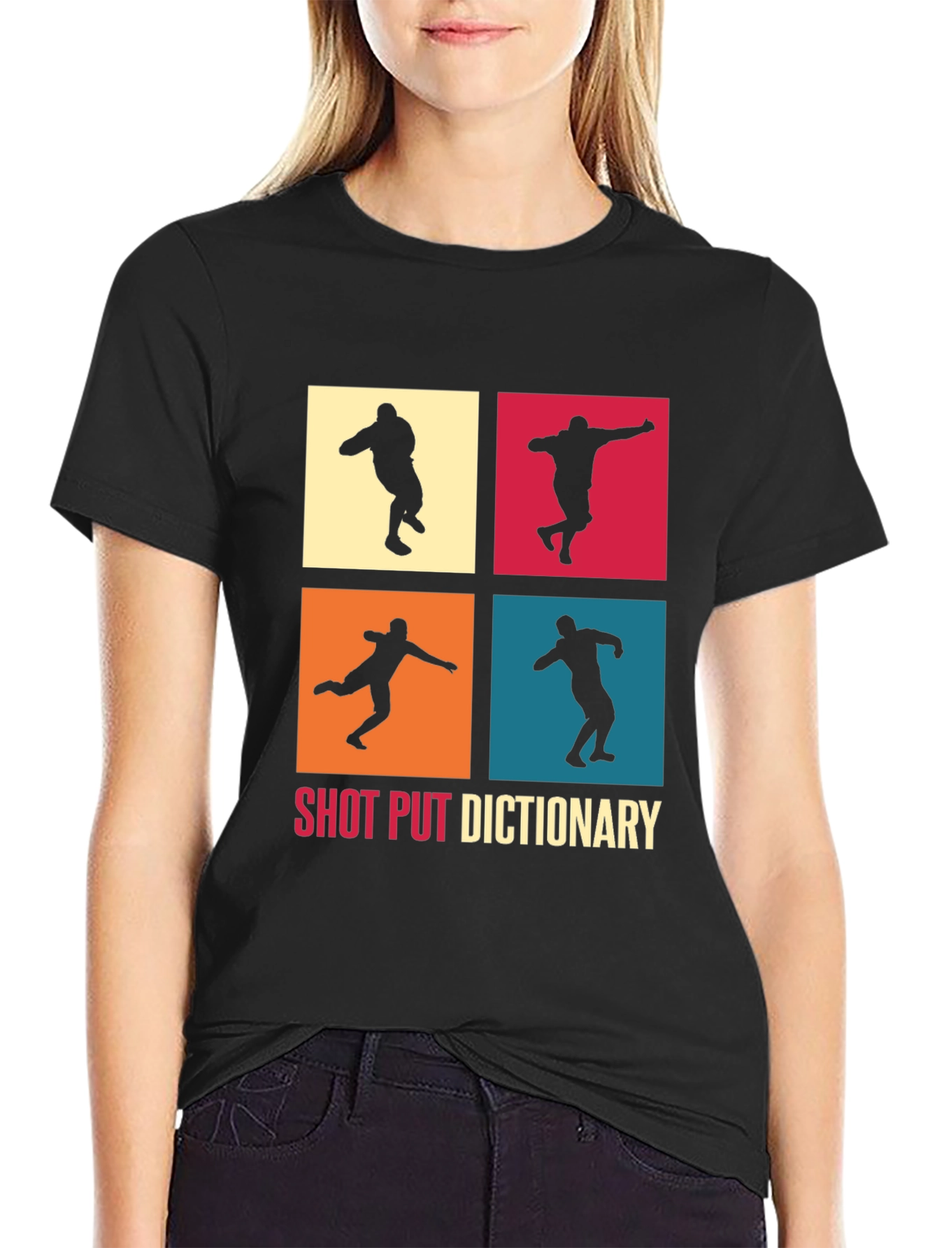 Shot Put Dictionary Graphic T-Shirt