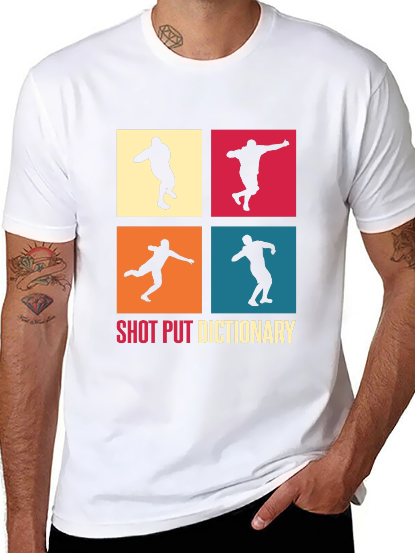 Shot Put Dictionary Graphic T-Shirt