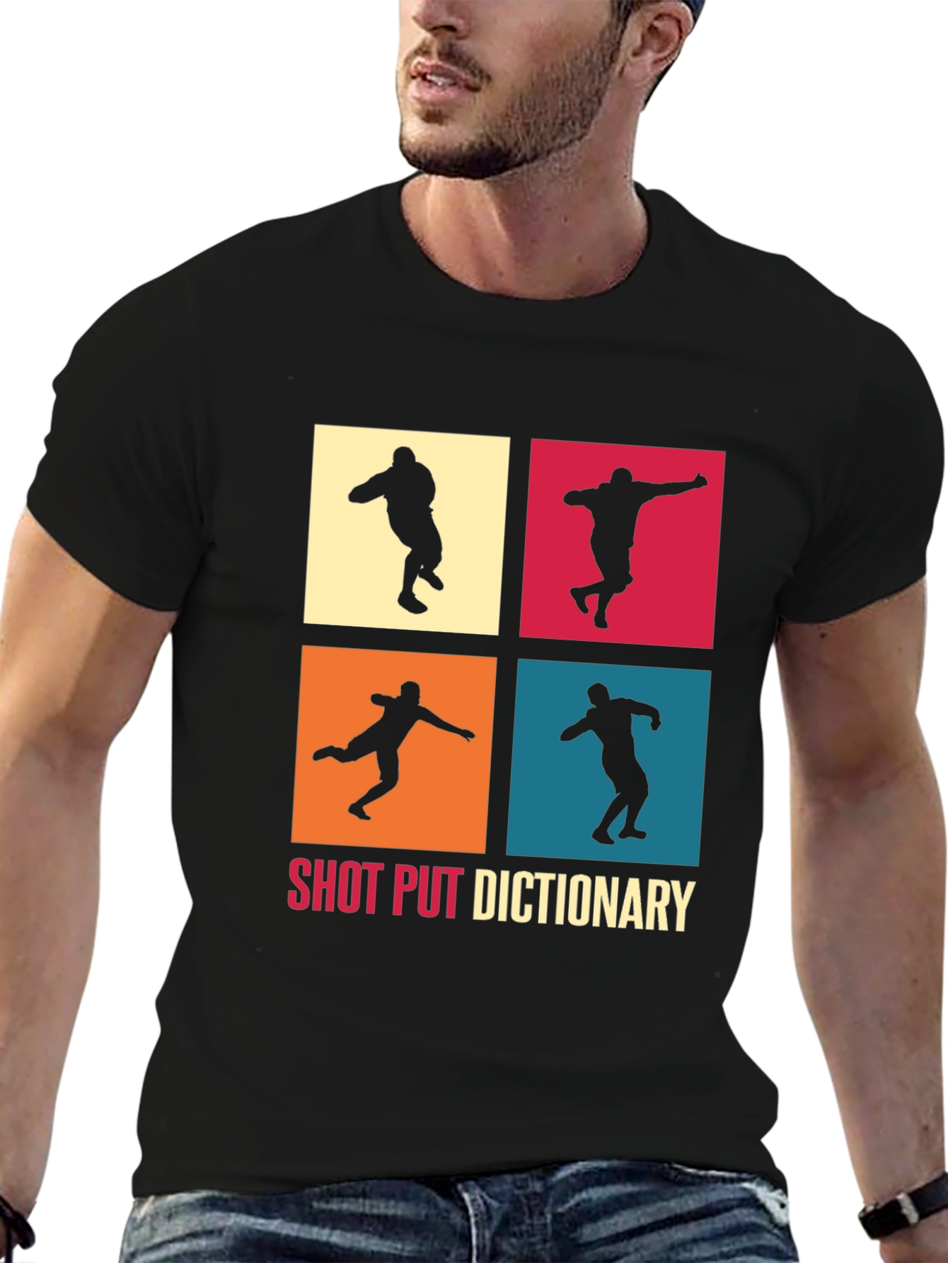 Shot Put Dictionary Graphic T-Shirt