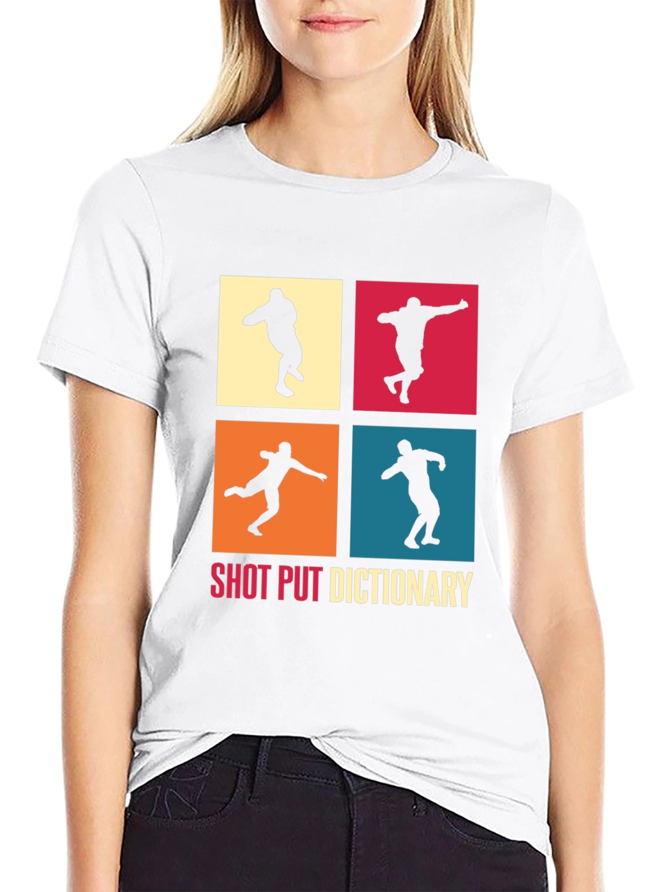 Shot Put Dictionary Graphic T-Shirt