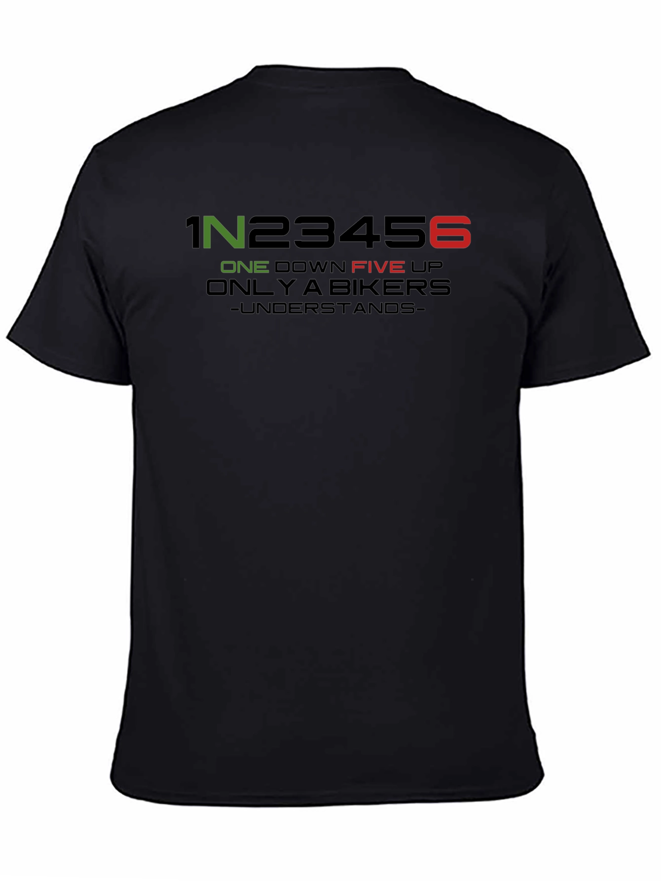Biker Gear Shift T-Shirt - One Down Five Up