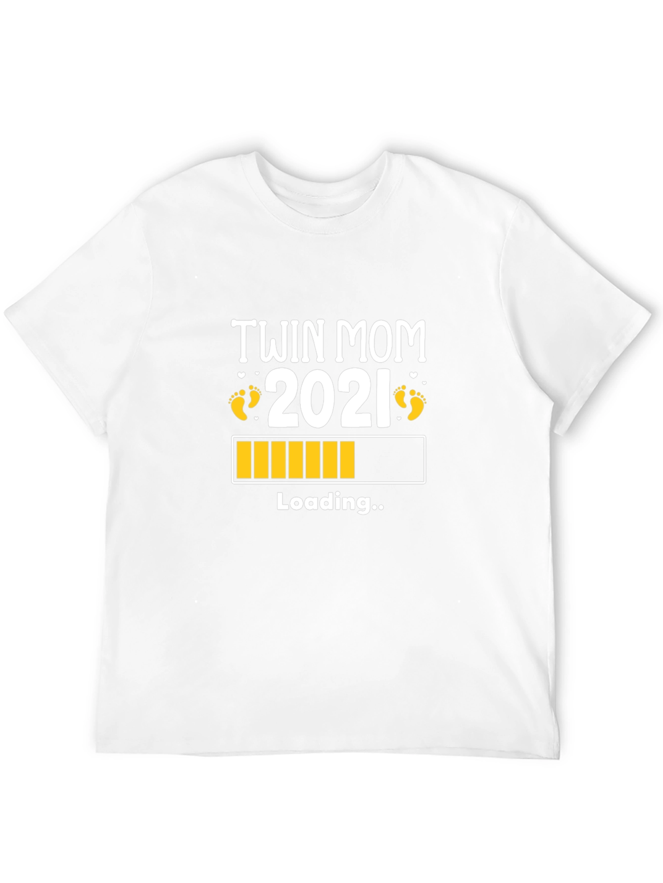 Twin Mom 2021 Loading T-Shirt