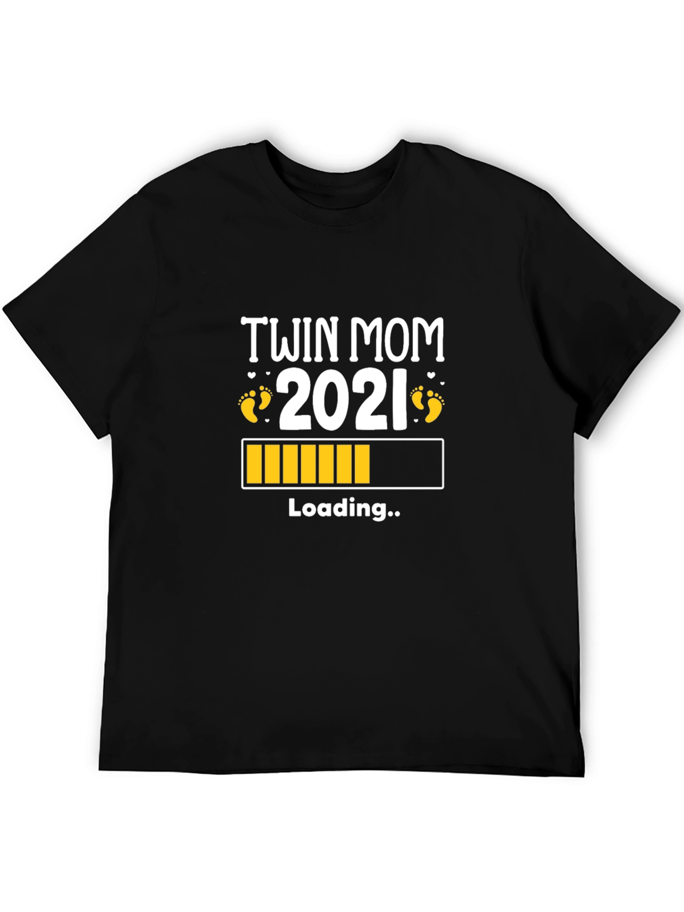 Twin Mom 2021 Loading T-Shirt