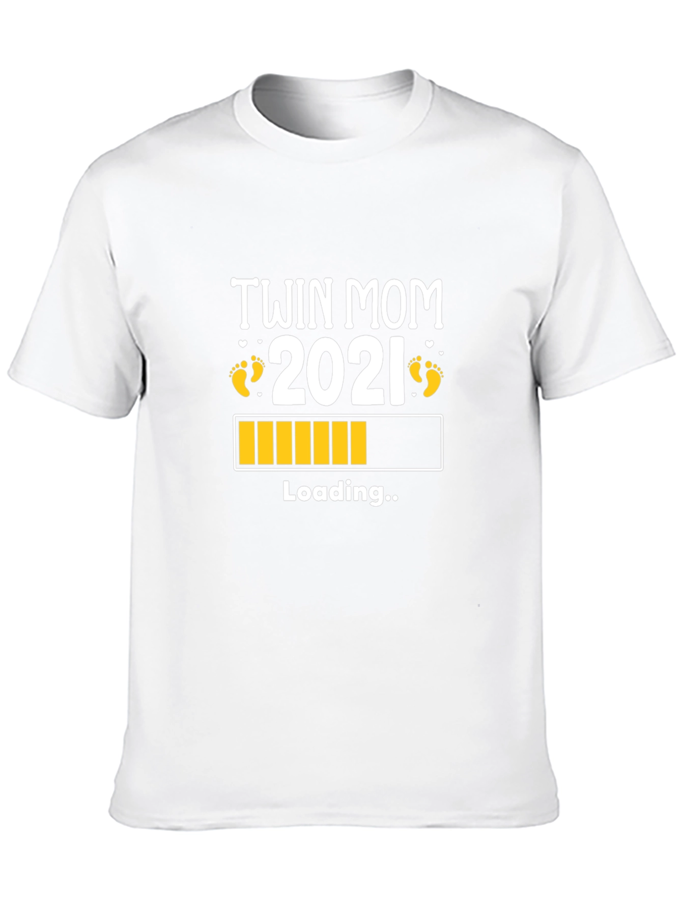 Twin Mom 2021 Loading T-Shirt