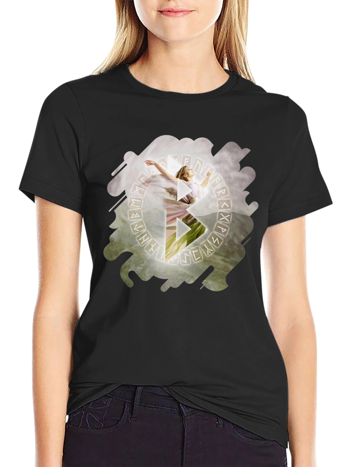 Mystic Rune Circle T-Shirt