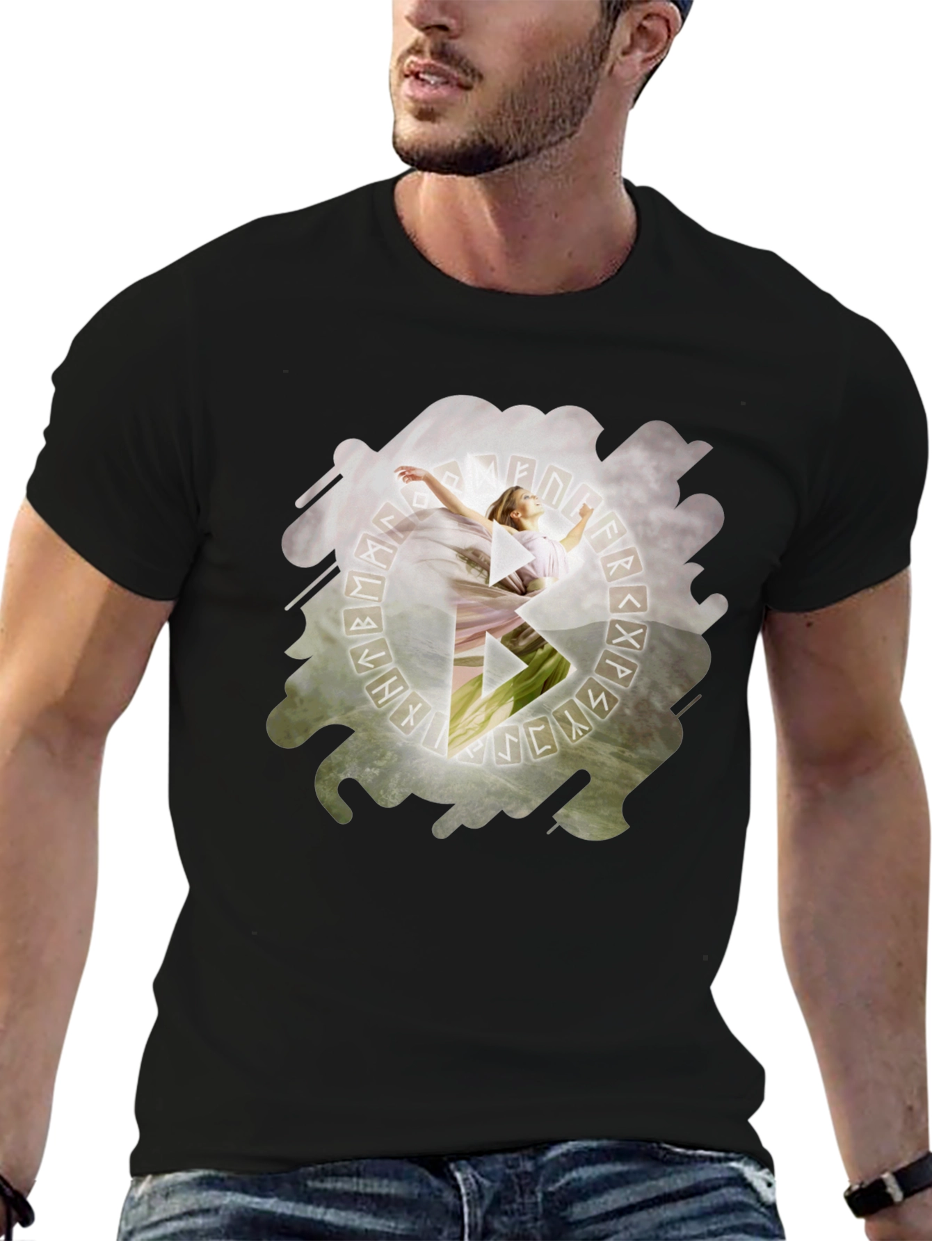 Mystic Rune Circle T-Shirt