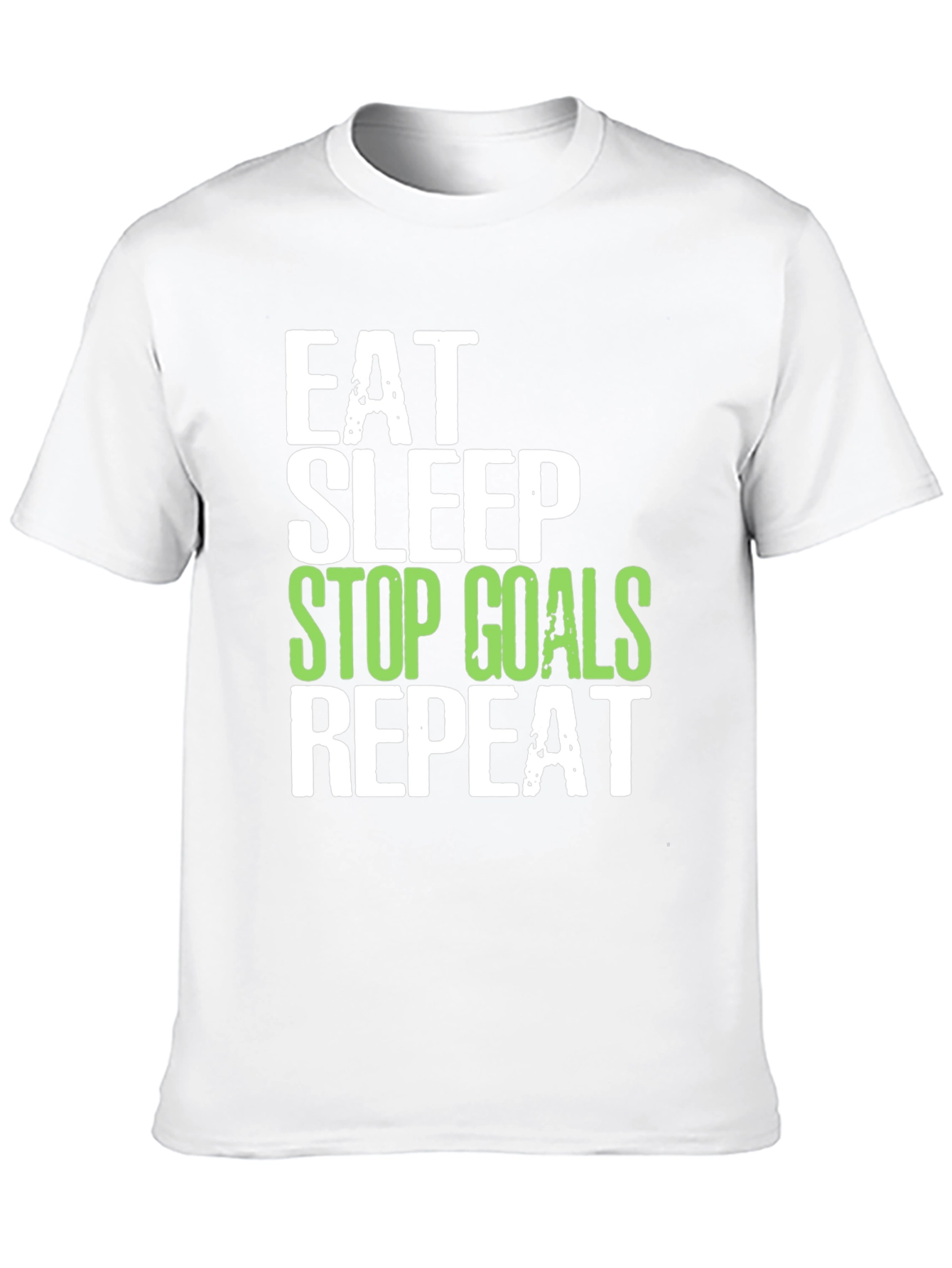 Eat Sleep Stop Goals Repeat T-Shirt