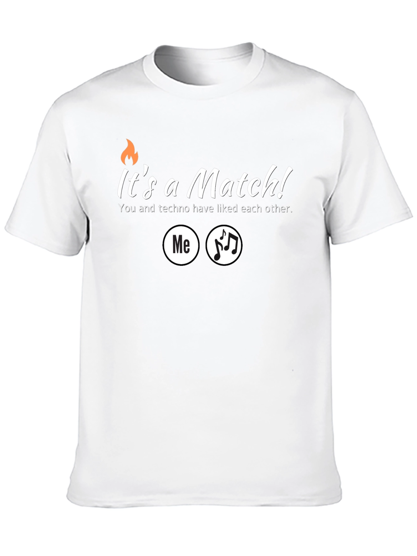 Its a Match Techno Music T-Shirt
