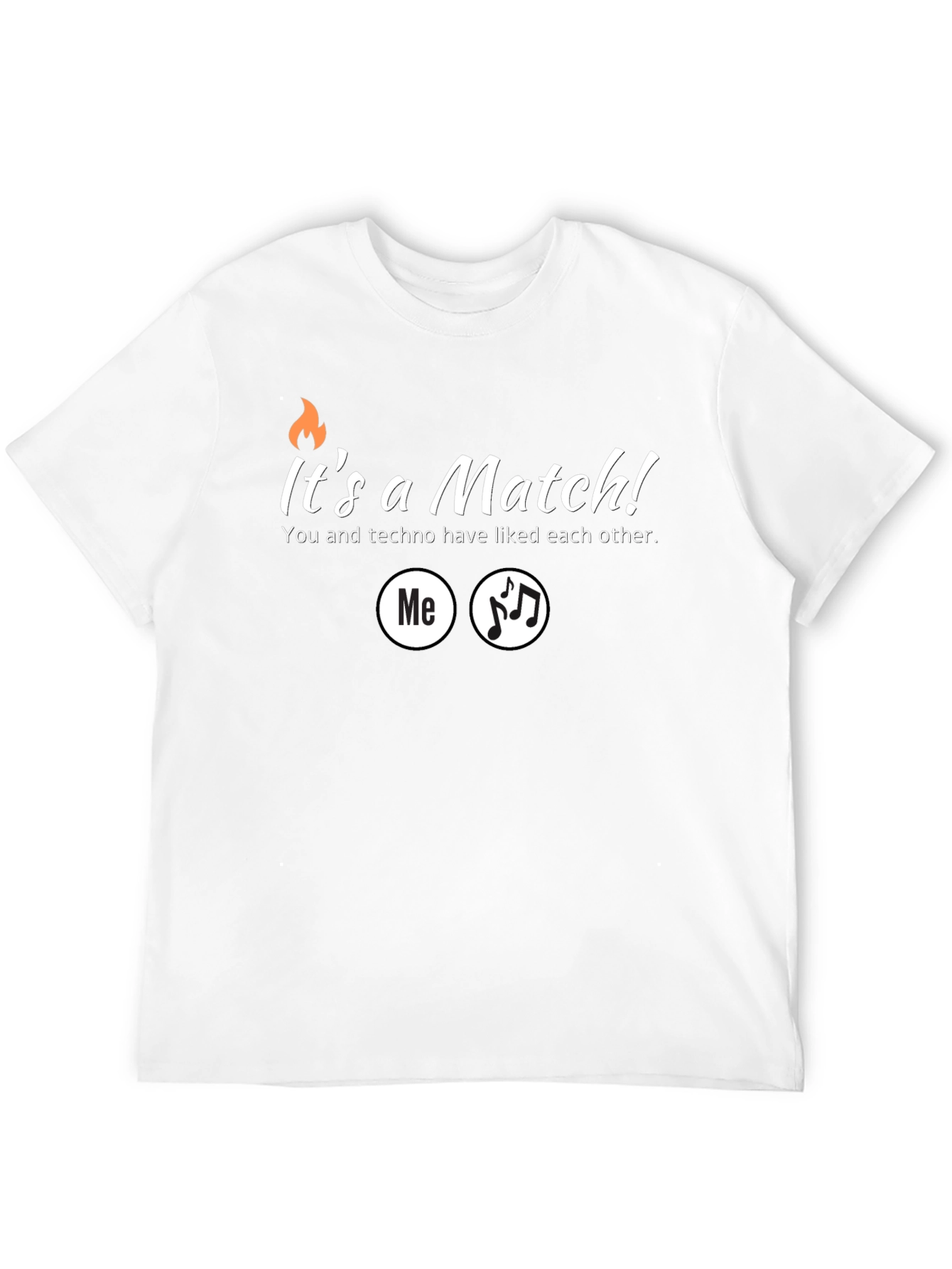 Its a Match Techno Music T-Shirt