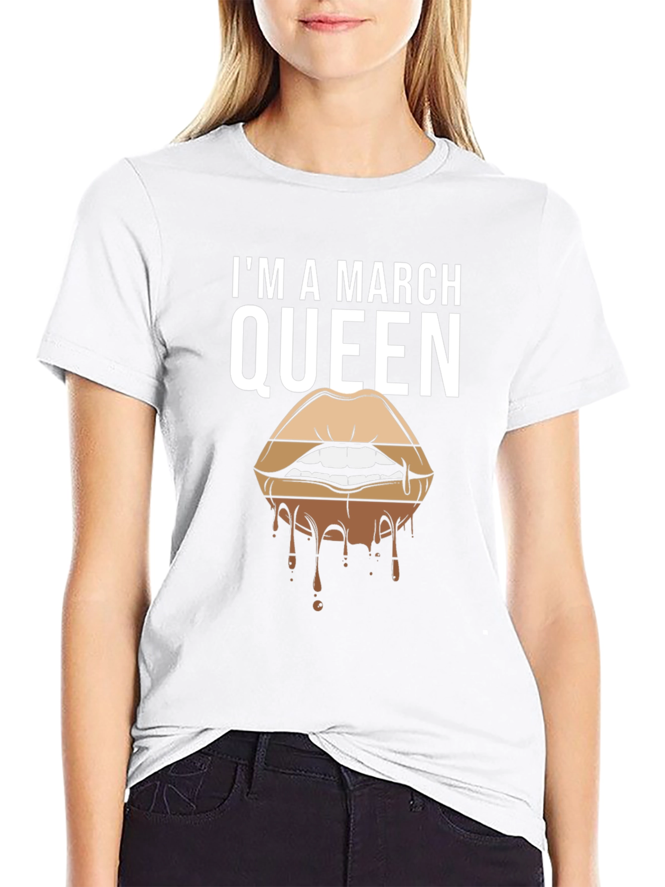 March Queen T-Shirt - Stylish Womens Graphic Tee