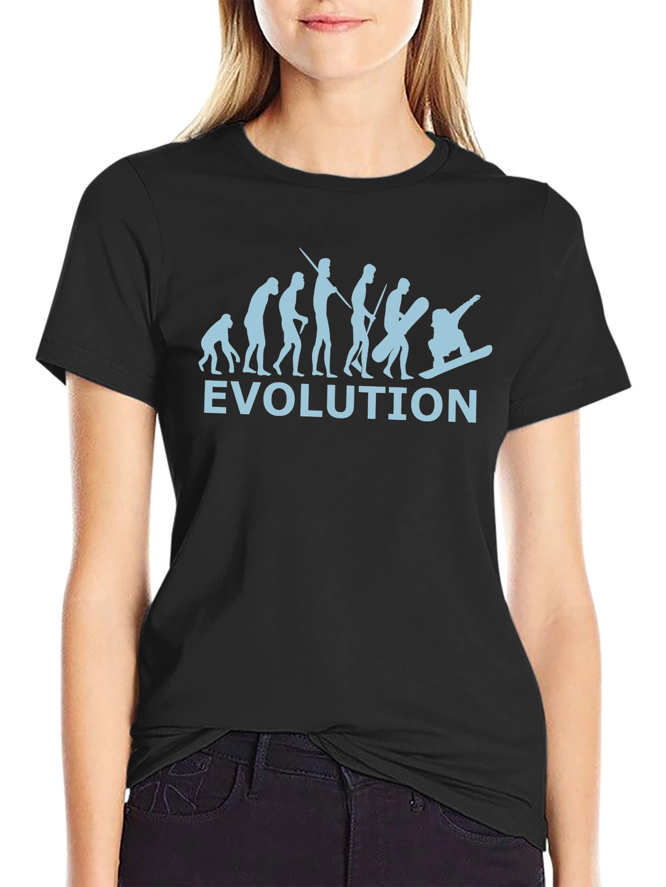 Evolution of Snowboarding T-Shirt