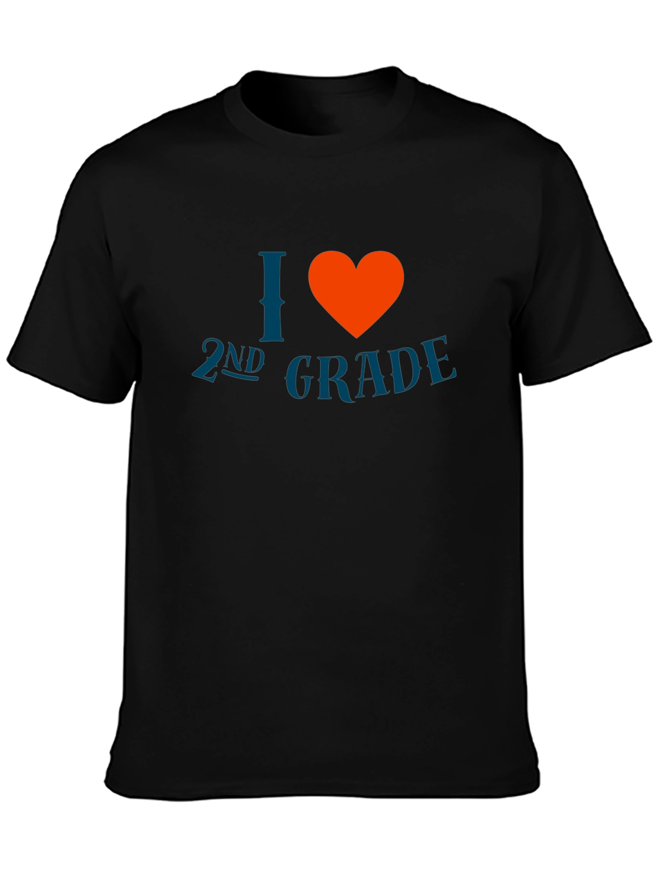 I Heart 2nd Grade T-Shirt - Teacher/Student Apparel