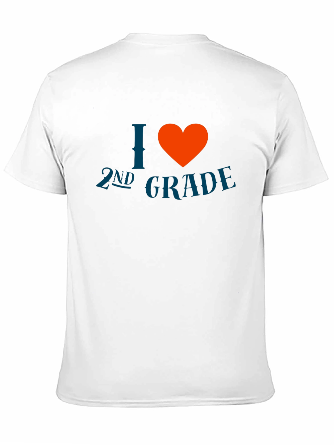 I Heart 2nd Grade T-Shirt - Teacher/Student Apparel