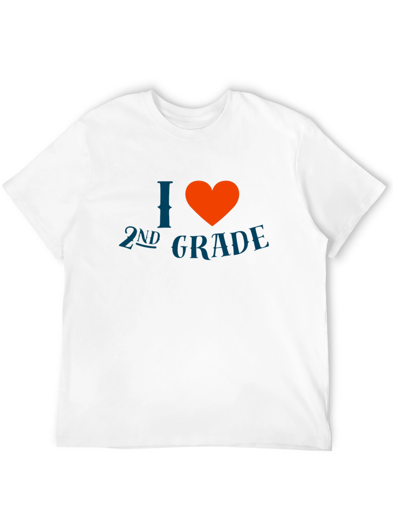 I Heart 2nd Grade T-Shirt - Teacher/Student Apparel