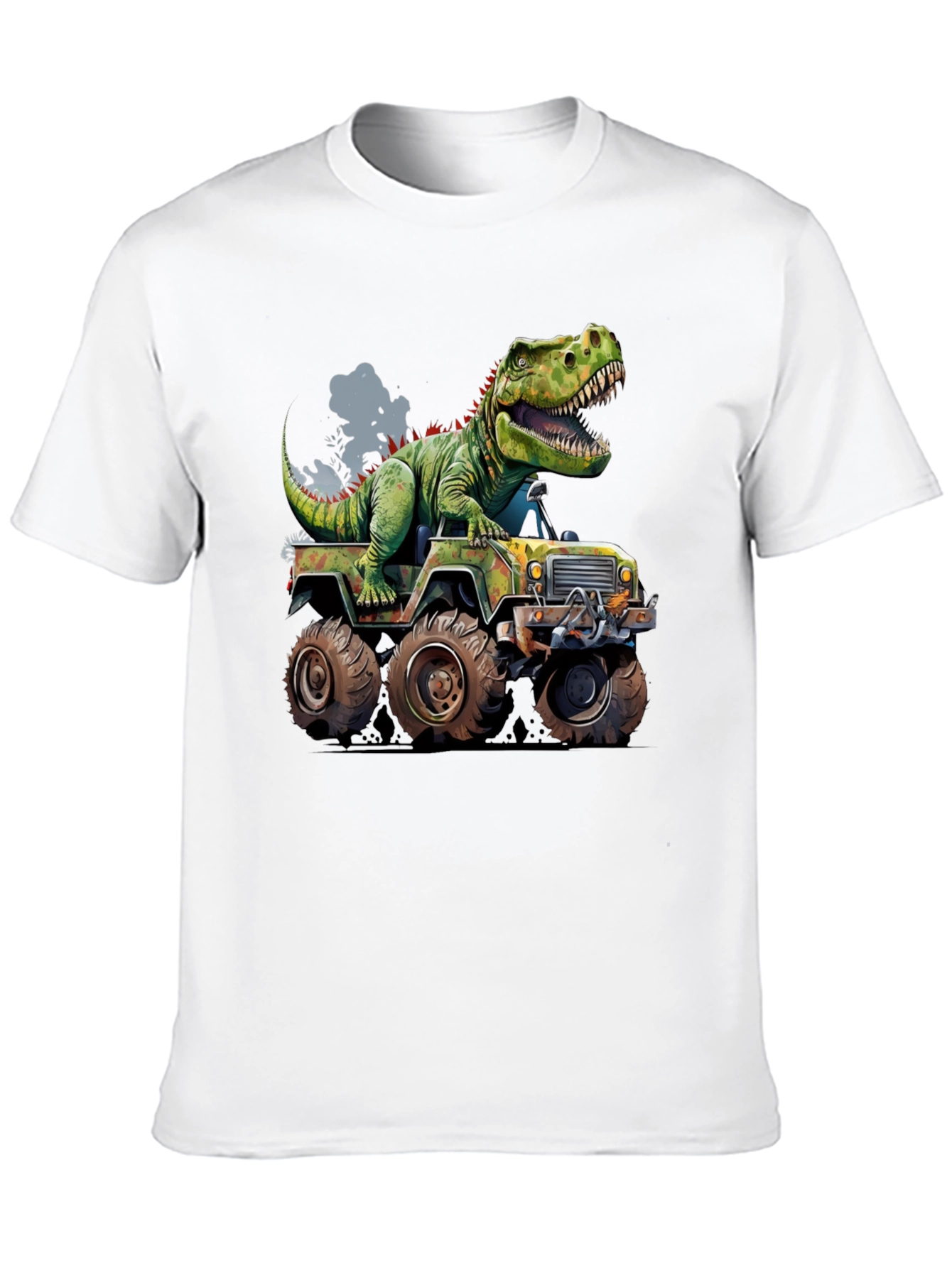 Dino Jeep T-Shirt - Ride into Adventure!