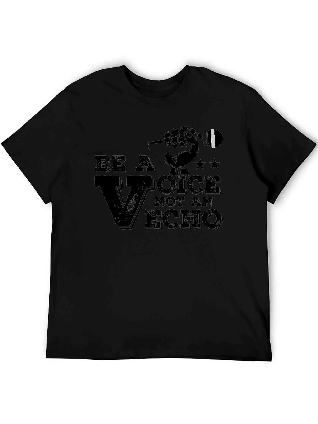 Be a Voice Tee - Motivational Graphic T-Shirt