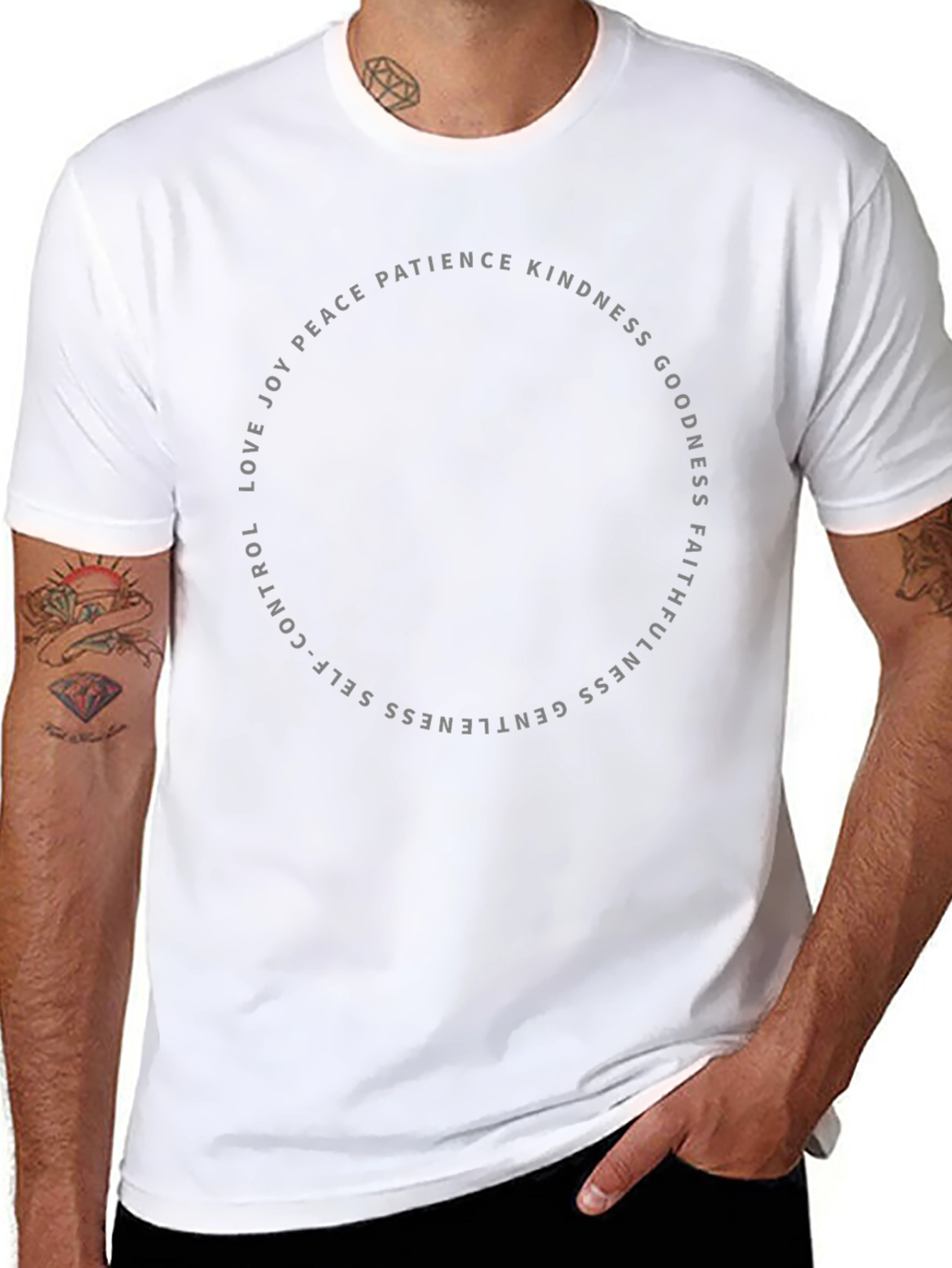 Fruits of the Spirit Black T-Shirt
