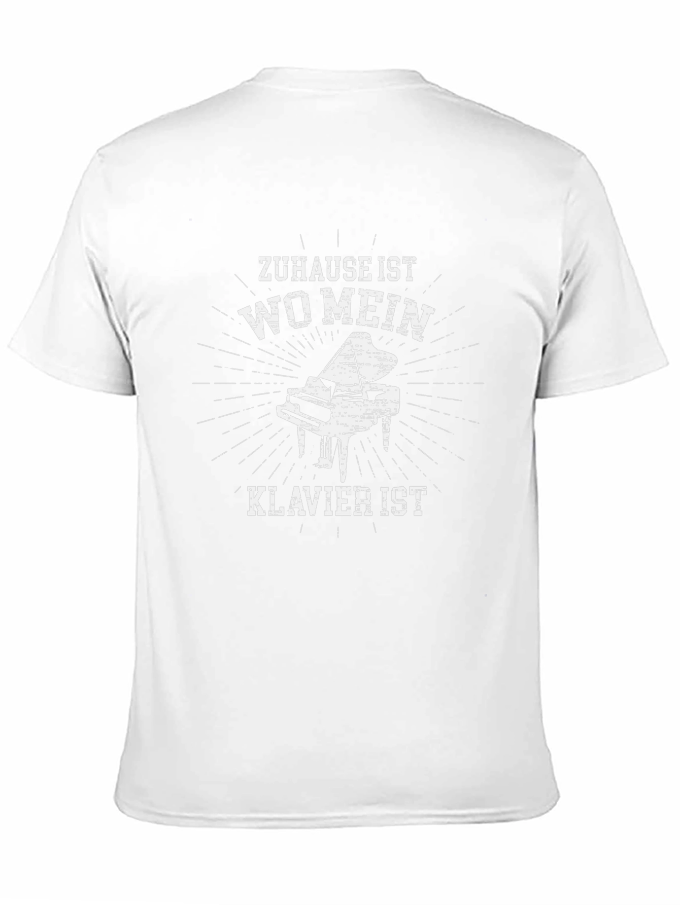 Piano T-Shirt - Home is Where My Piano Is