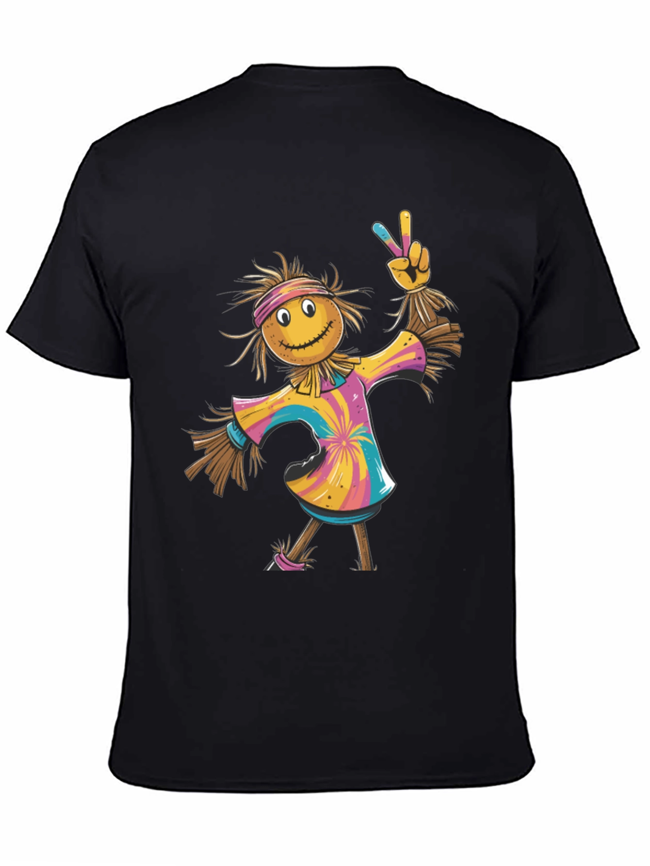 Scarecrow Tie-Dye T-Shirt
