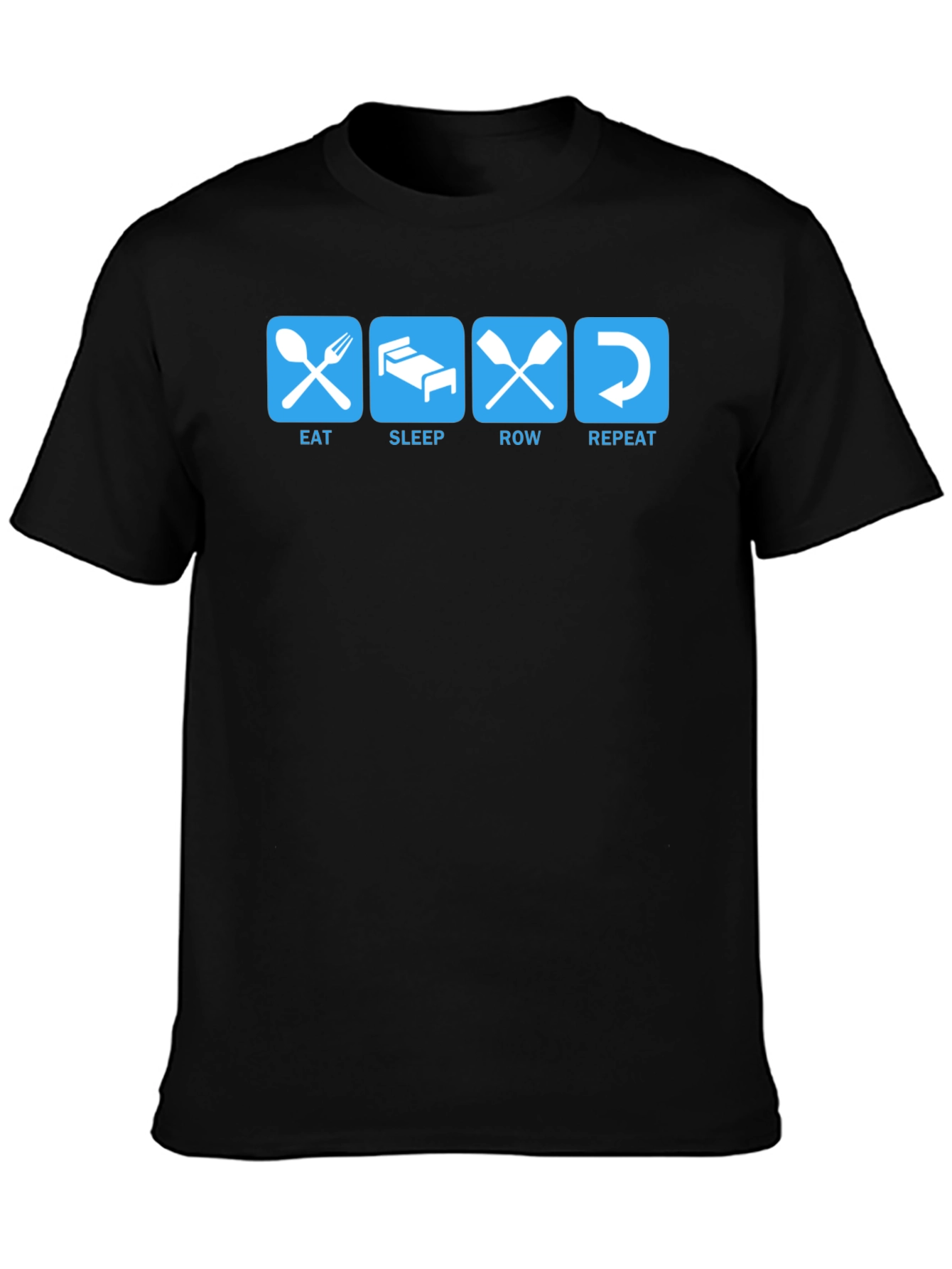Eat Sleep Row Repeat T-Shirt - Rowing Life