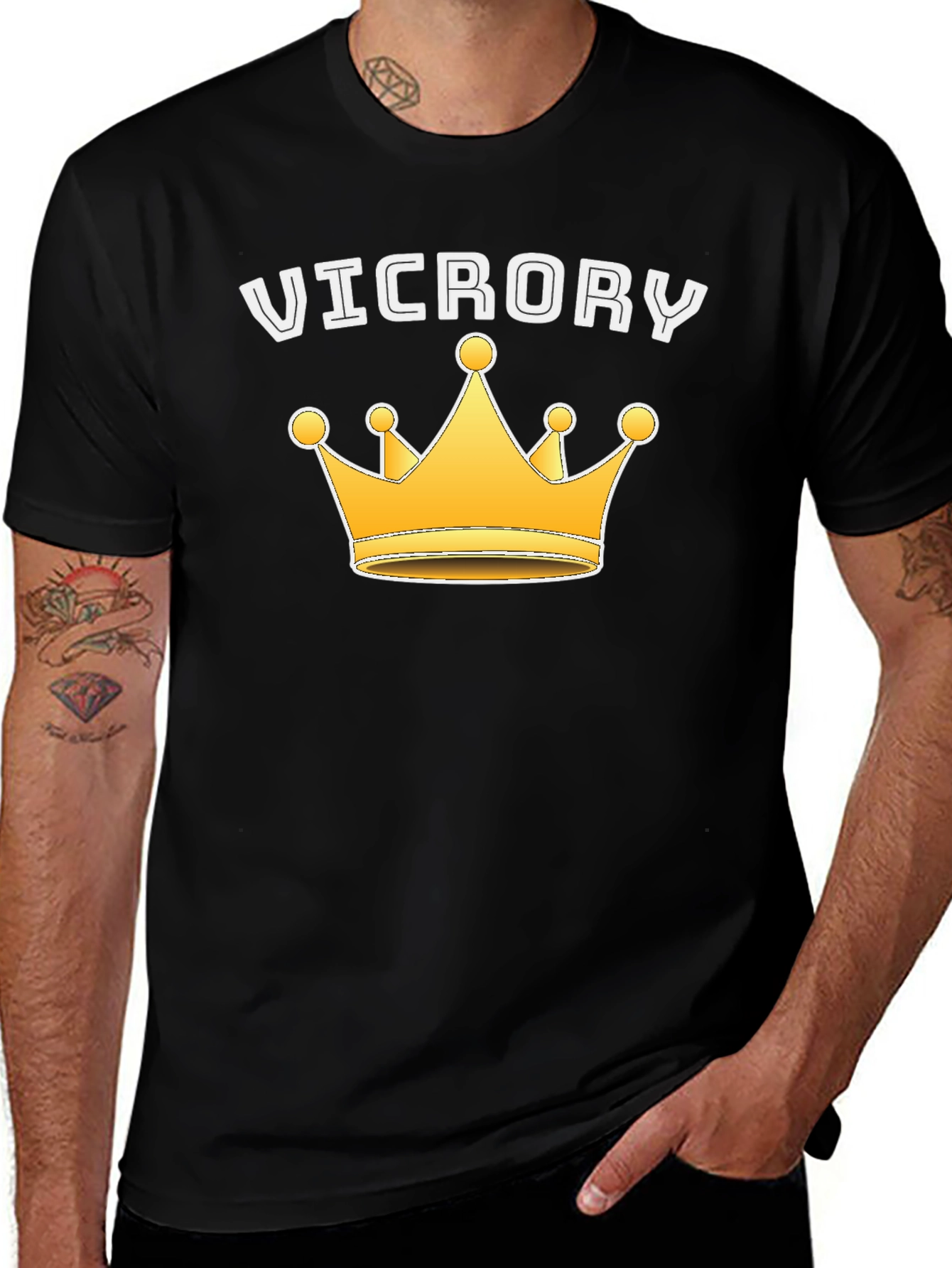 Victory Crown Graphic T-Shirt