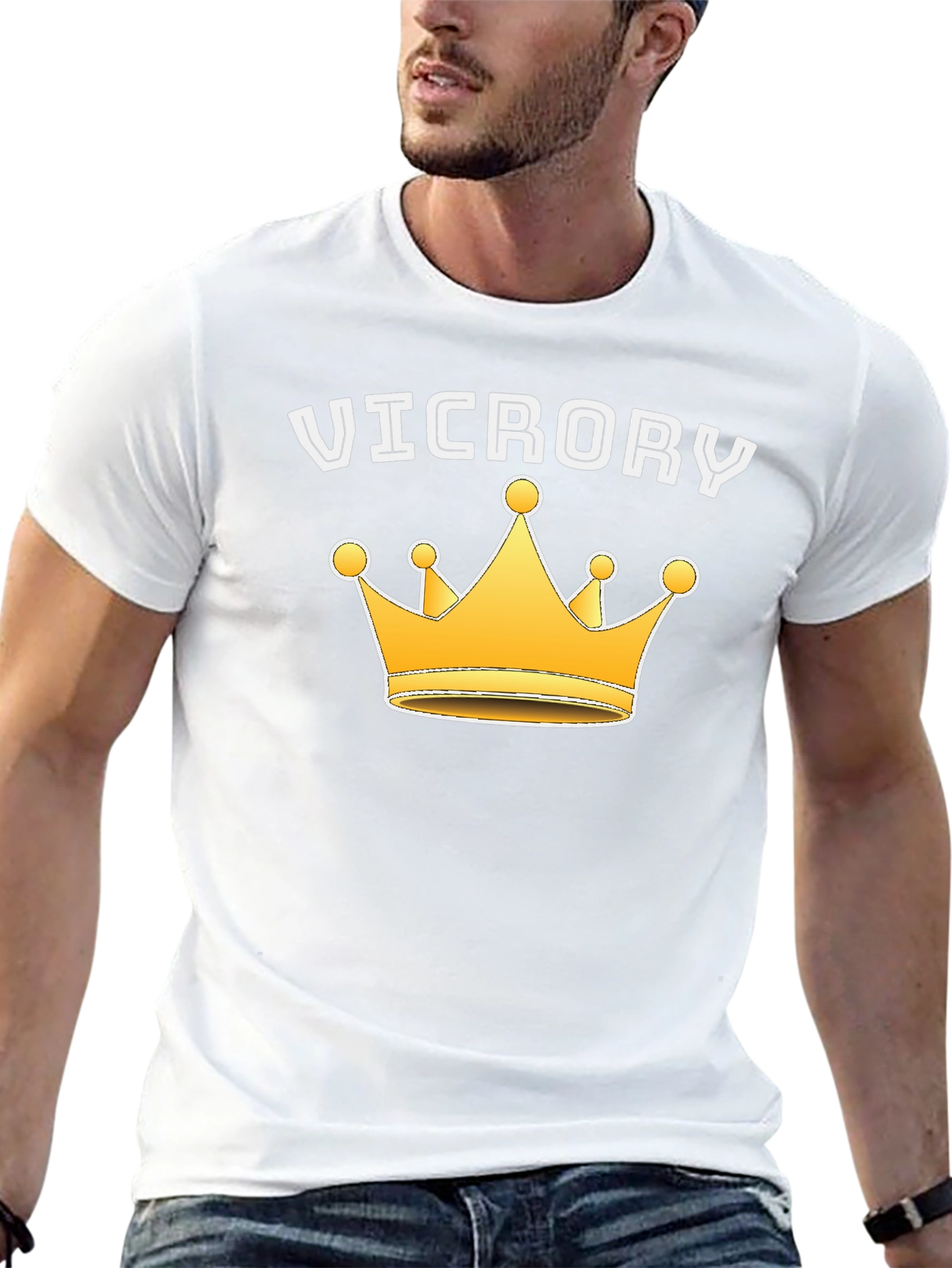 Victory Crown Graphic T-Shirt