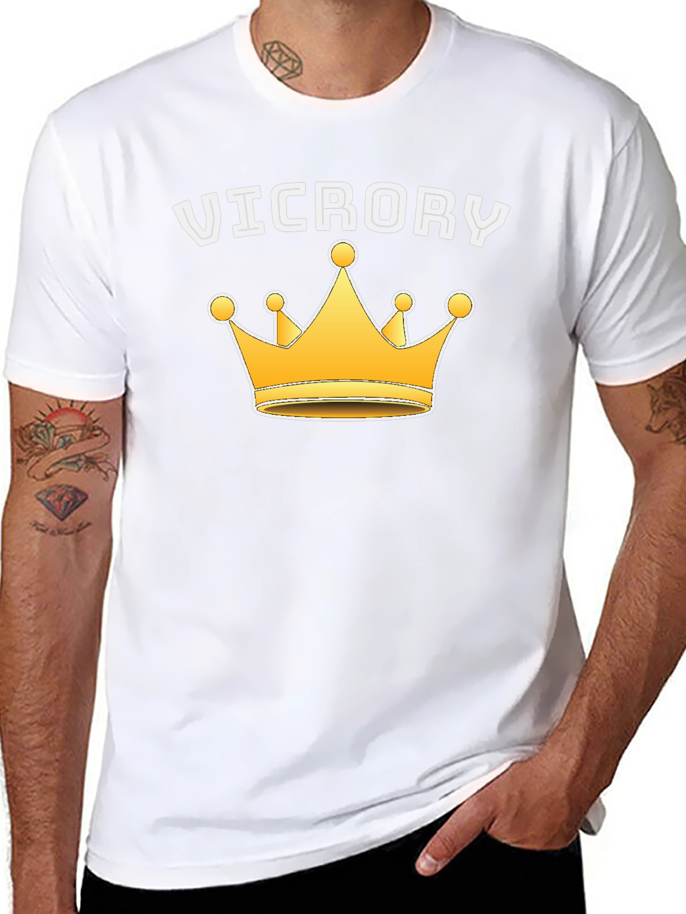 Victory Crown Graphic T-Shirt