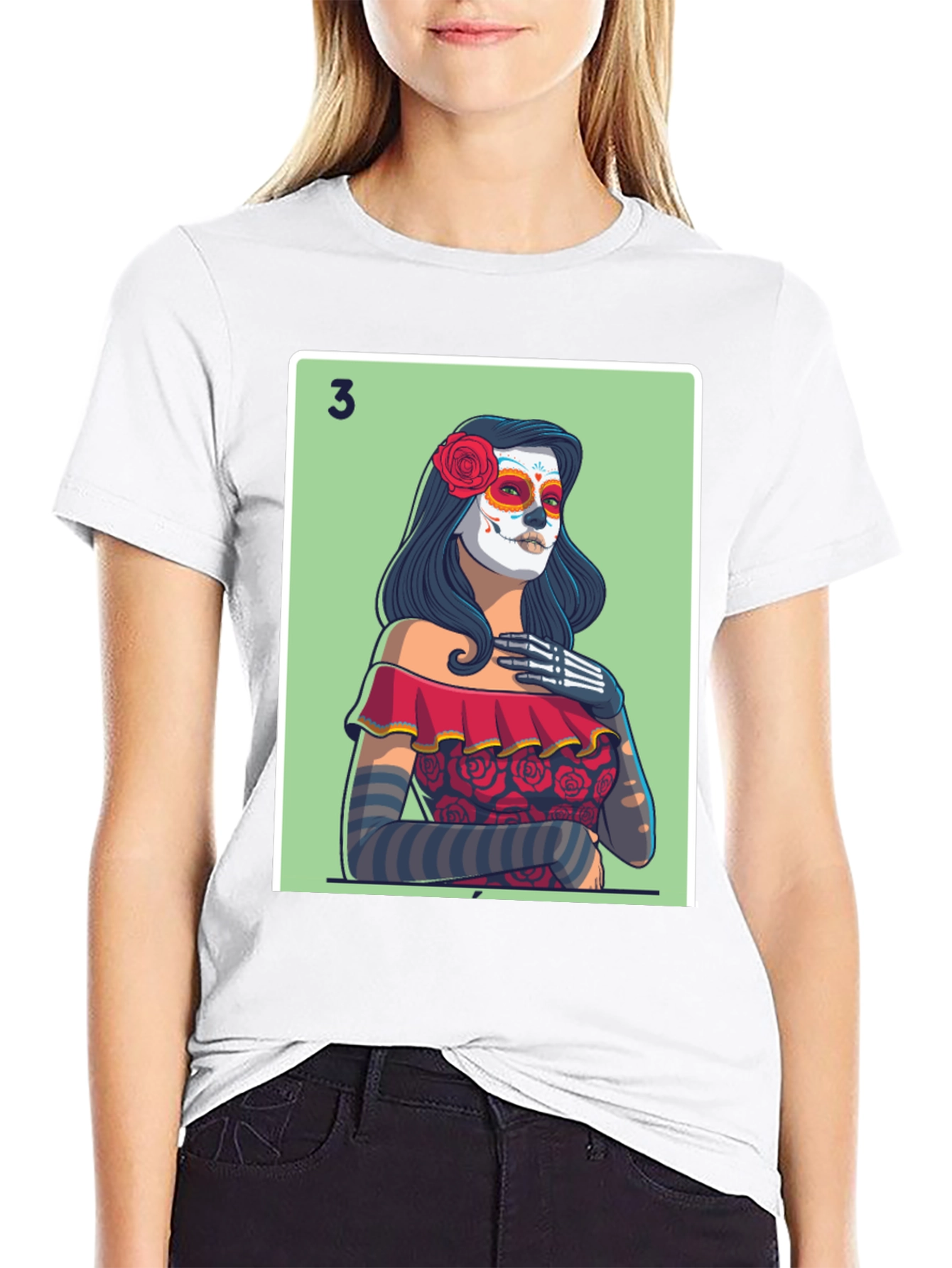 La Catrina T-Shirt - Day of the Dead Tee
