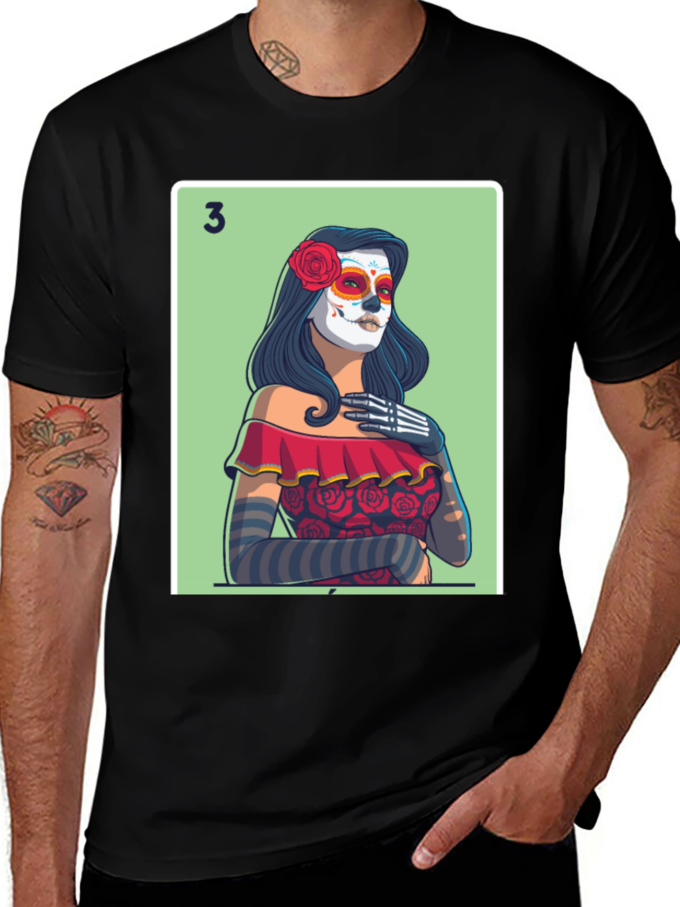 La Catrina T-Shirt - Day of the Dead Tee