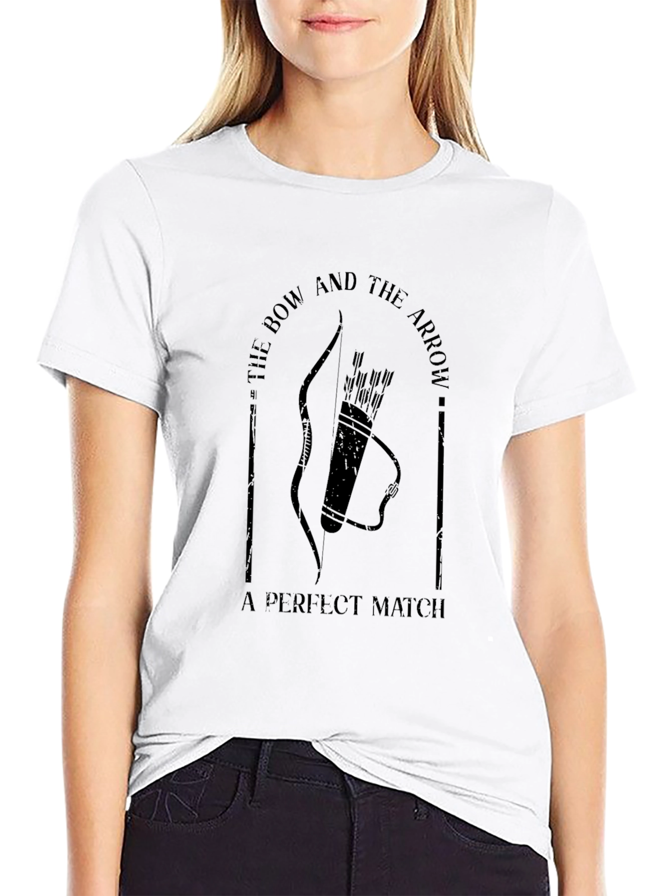 Archery Bow & Arrow T-Shirt - A Perfect Match