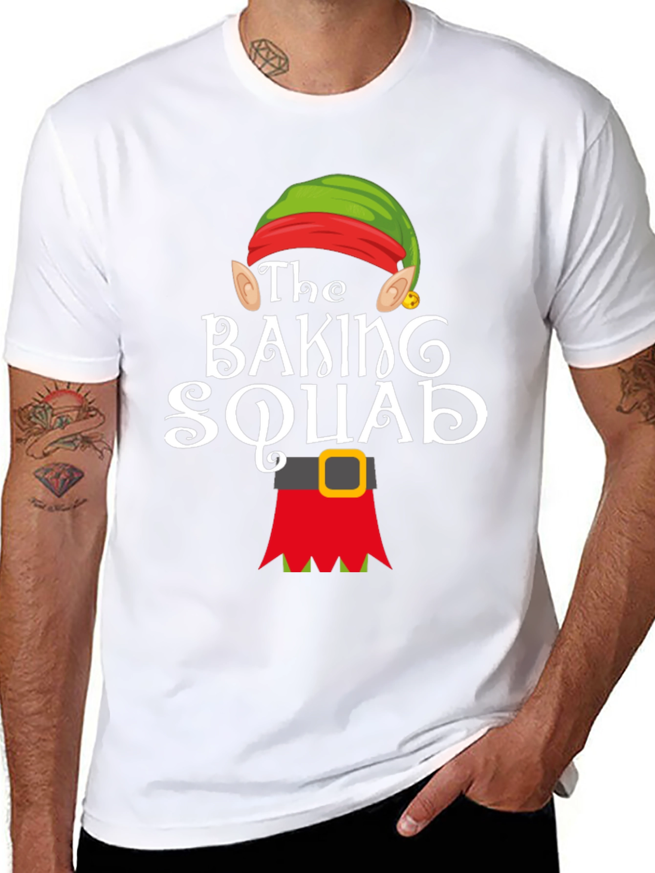 The Baking Squad Christmas Elf T-Shirt