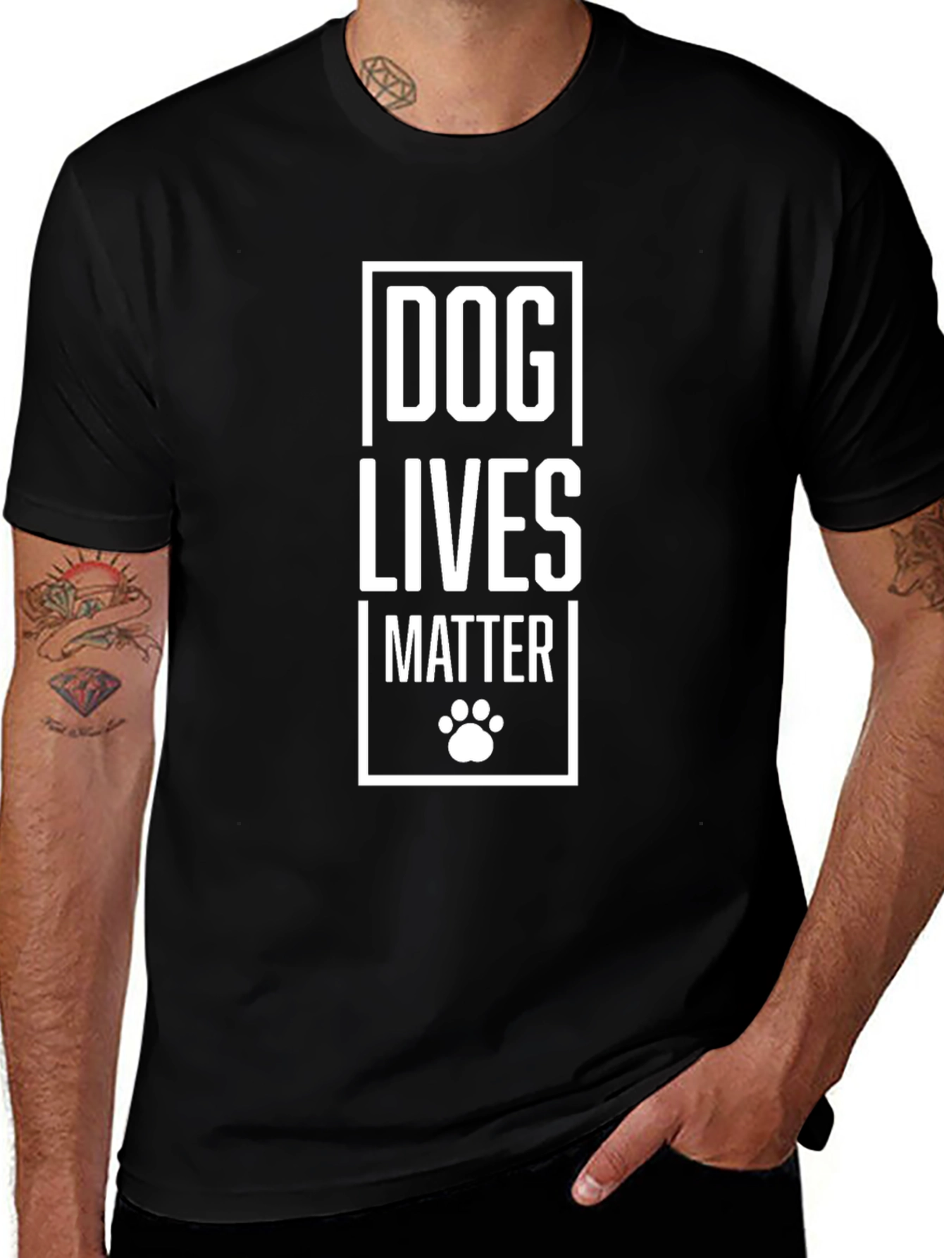 Dog Lives Matter Graphic T-Shirt