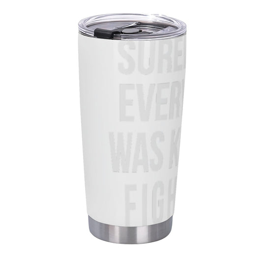Insulated Stainless Steel Daily Tumbler - Stylish Graphic Design Drinkware