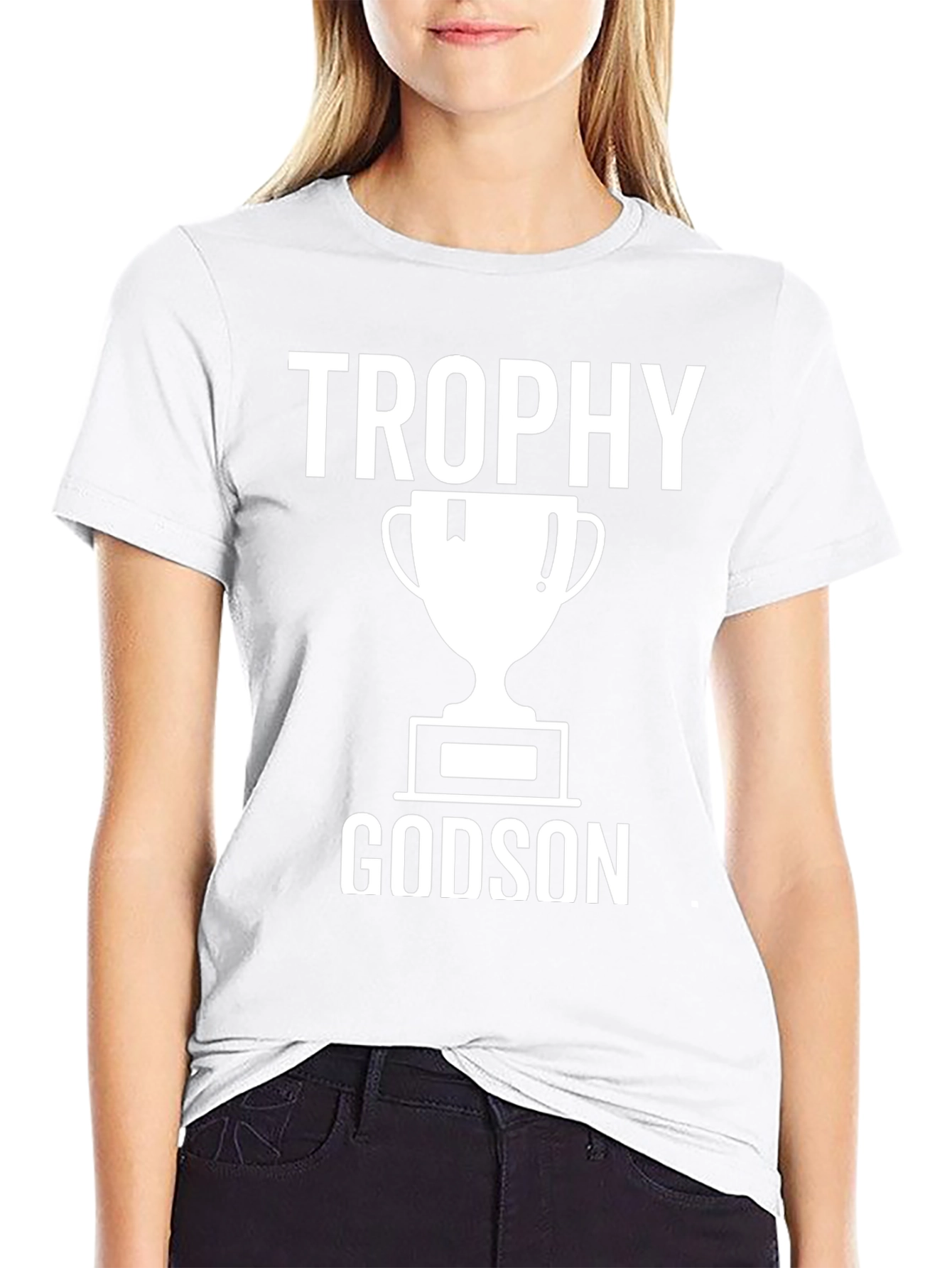 Trophy Godson Graphic T-Shirt - Black