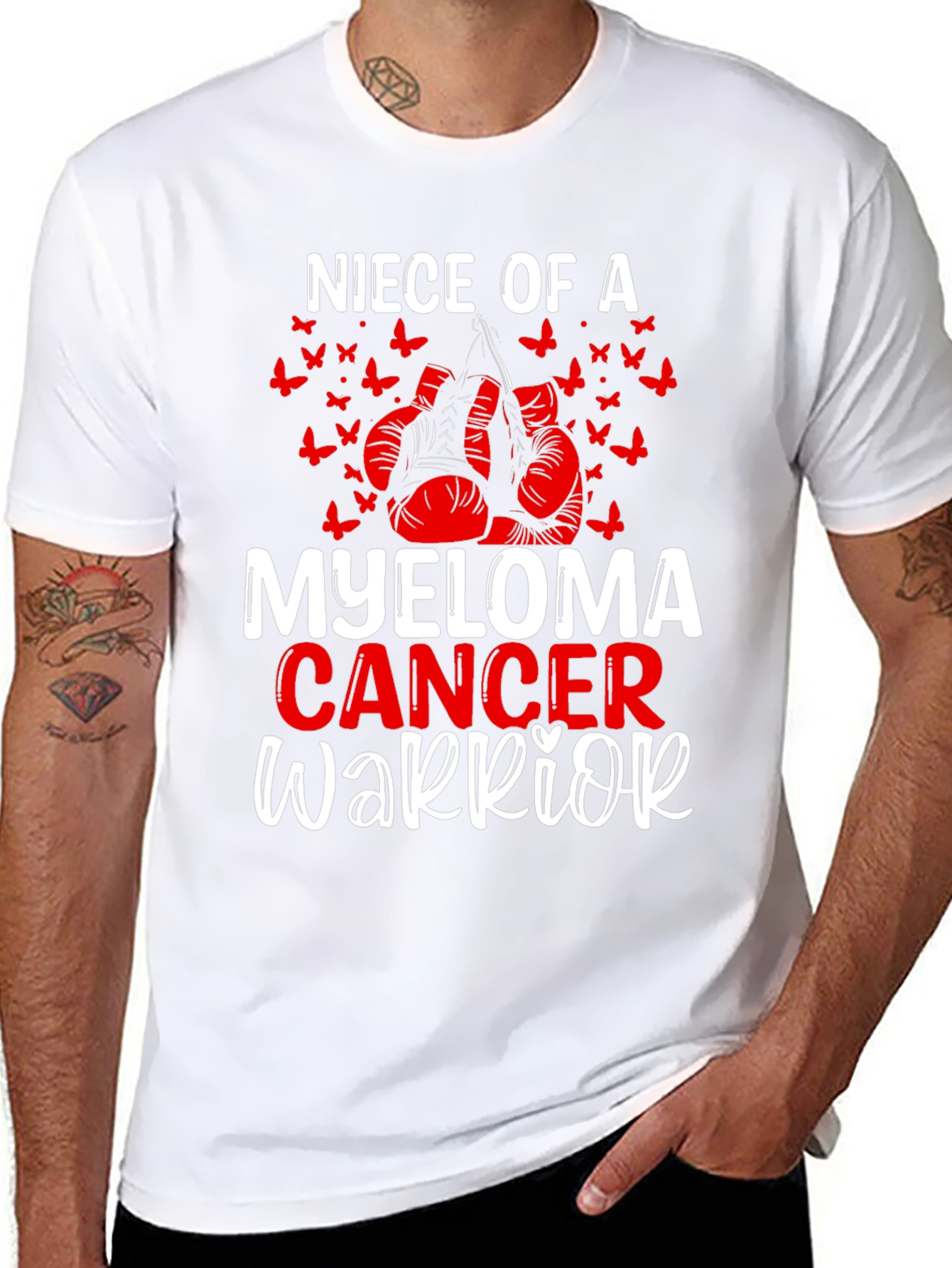 Niece Of A Myeloma Cancer Warrior T-Shirt