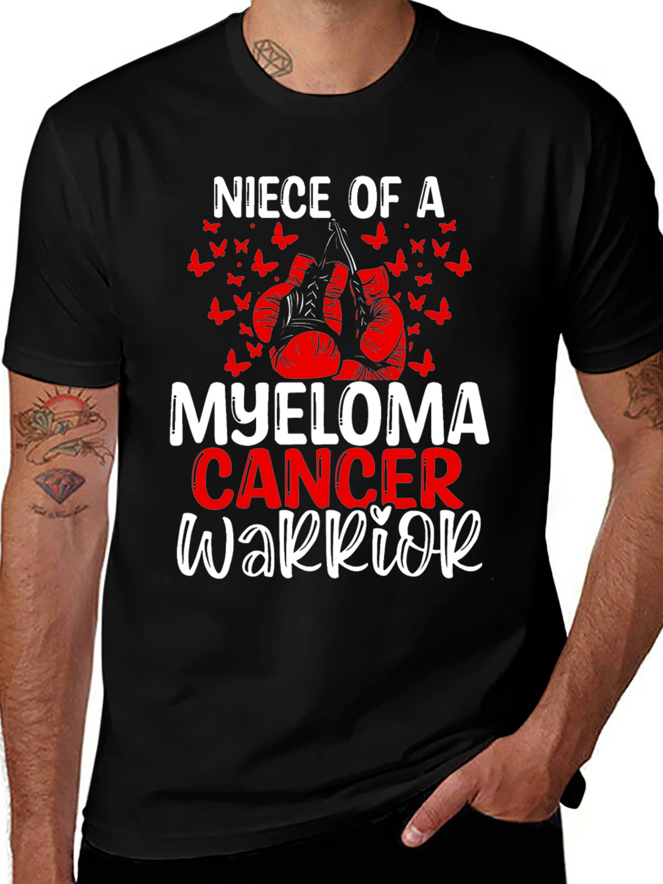 Niece Of A Myeloma Cancer Warrior T-Shirt