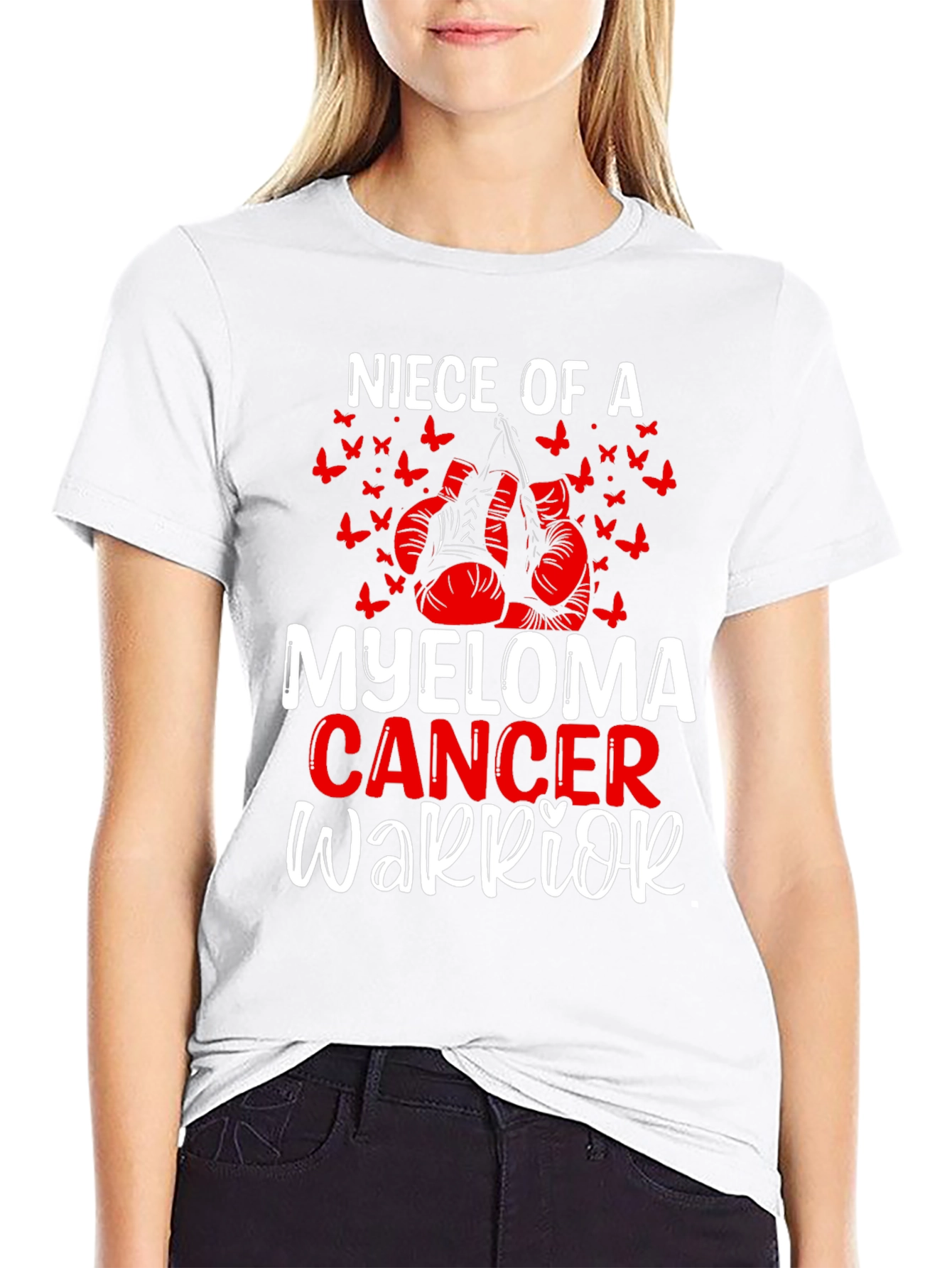 Niece Of A Myeloma Cancer Warrior T-Shirt