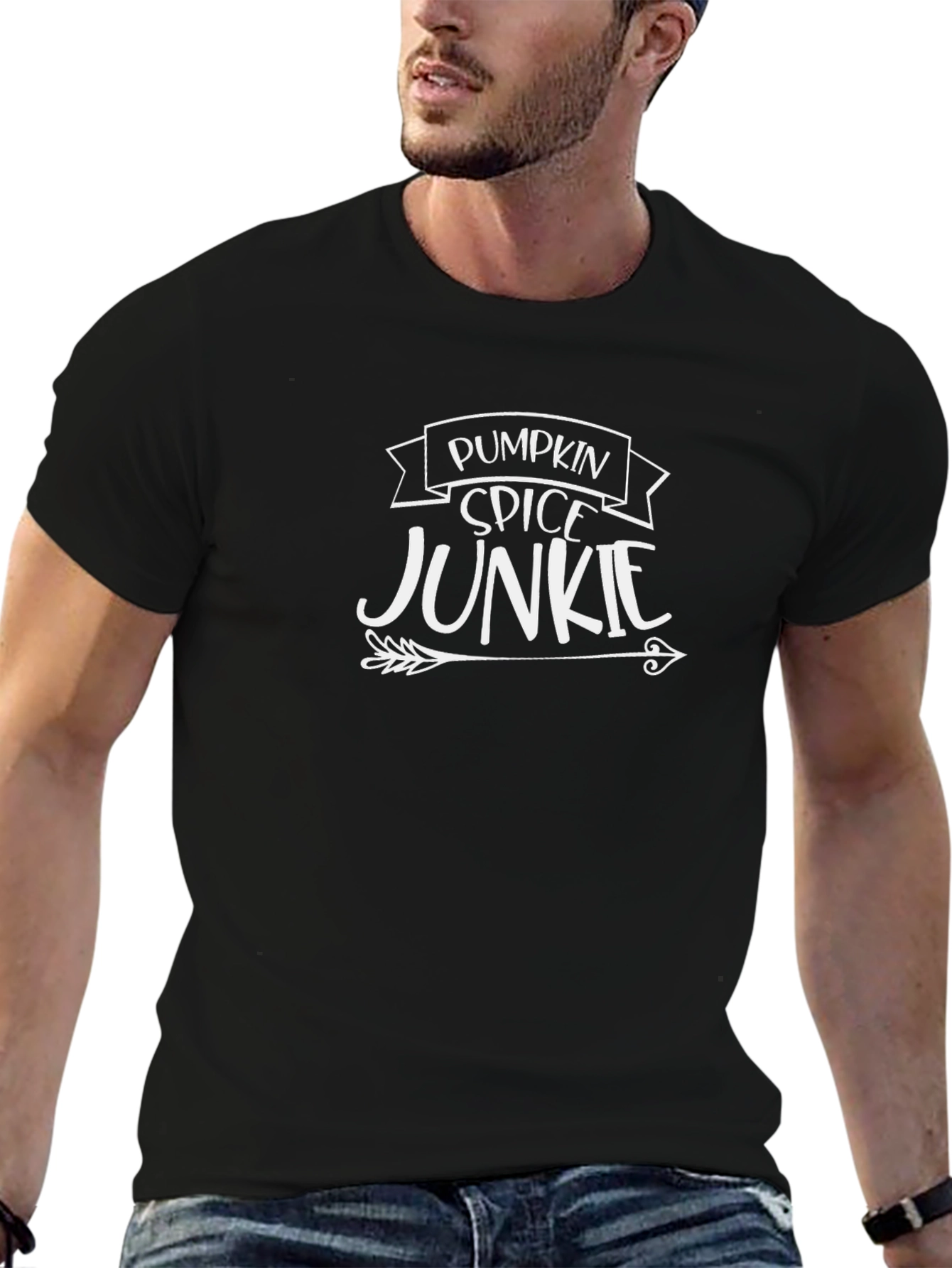 Pumpkin Spice Junkie T-Shirt - Autumn Obsessed Tee