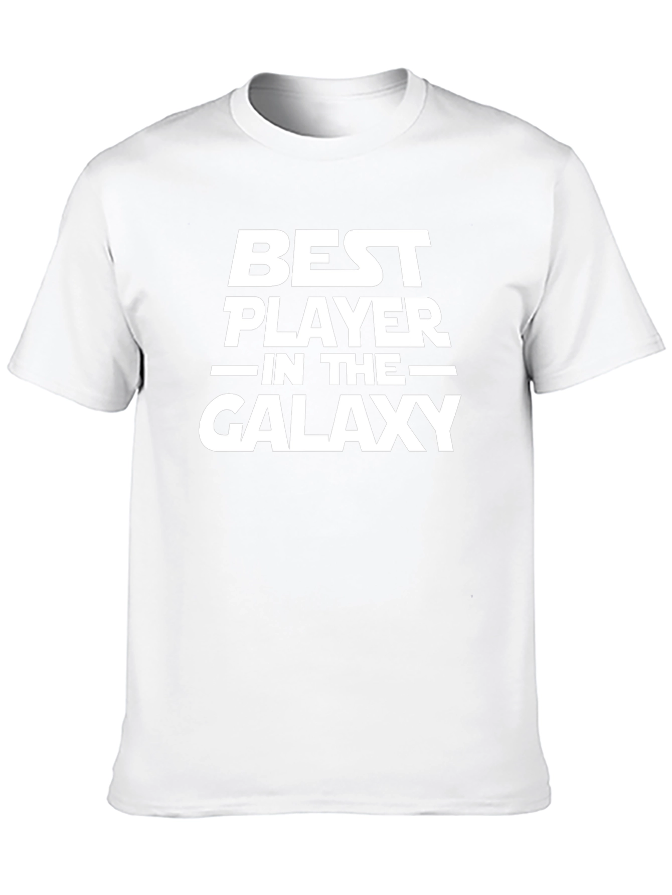 Best Player in the Galaxy Black Graphic T-Shirt