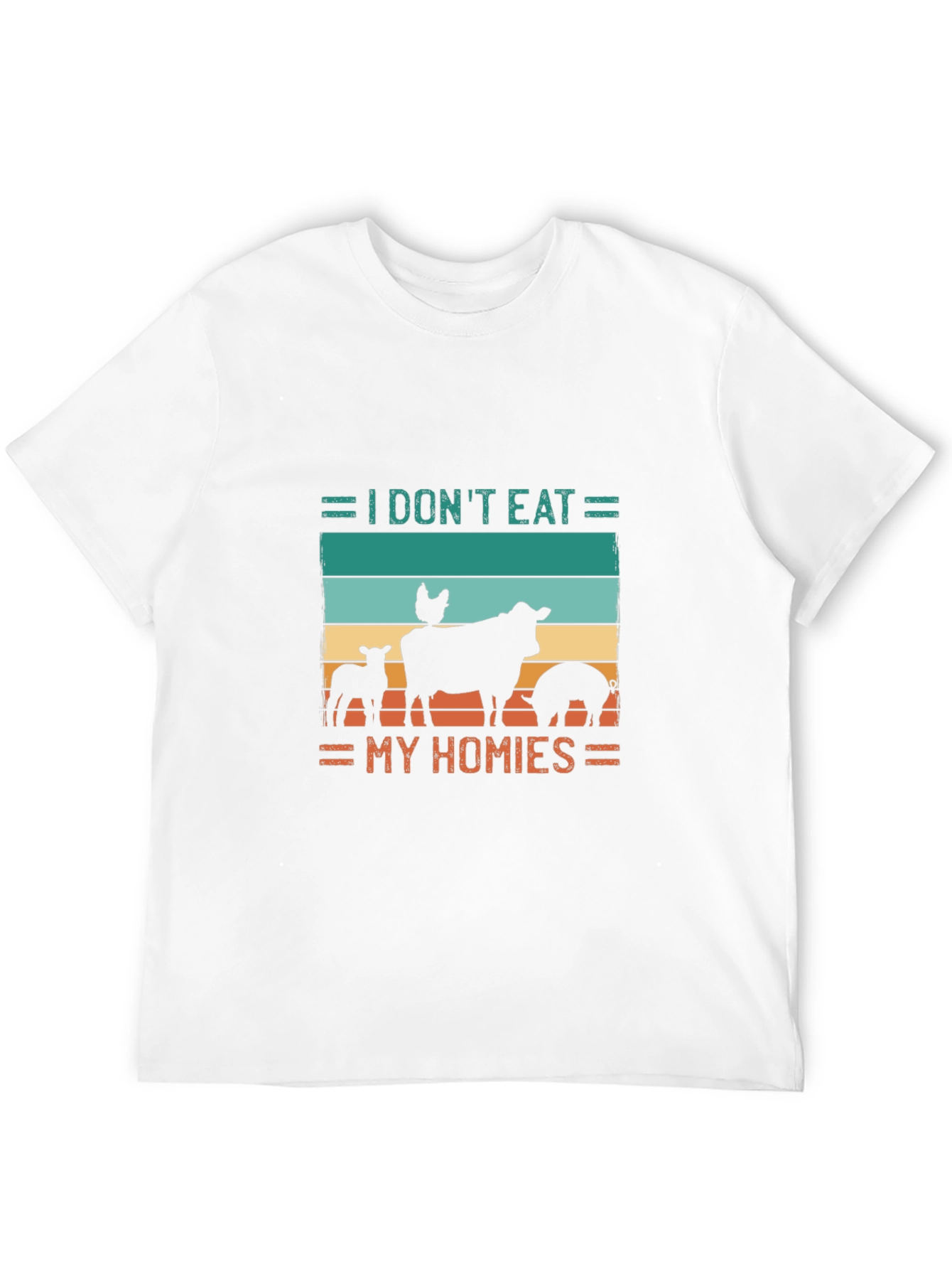 Vegan T-Shirt - I Dont Eat My Homies