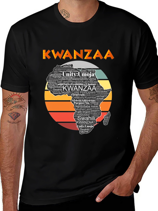 Kwanzaa T-Shirt: African Heritage & Unity Design
