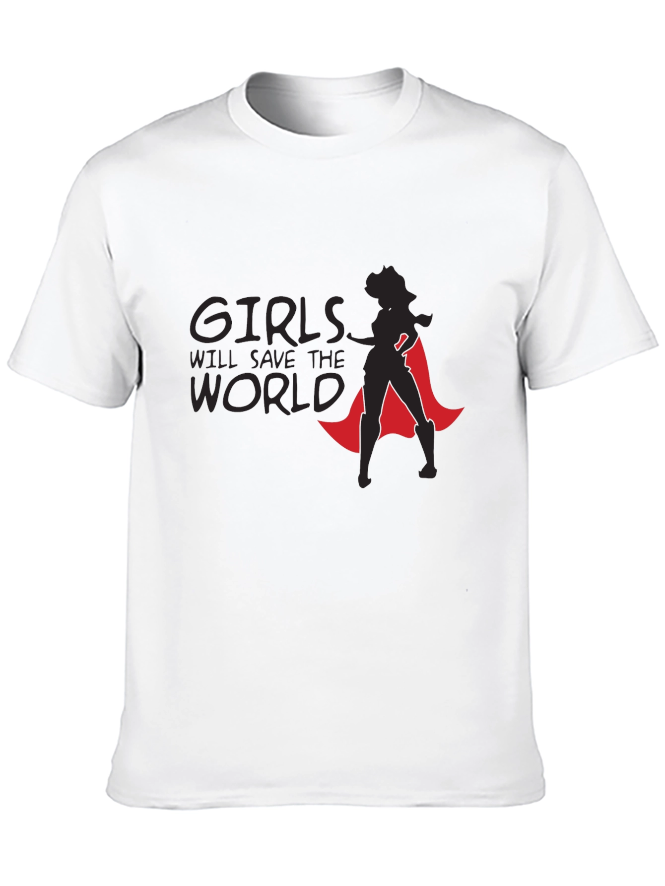 Girls Will Save The World Graphic Tee